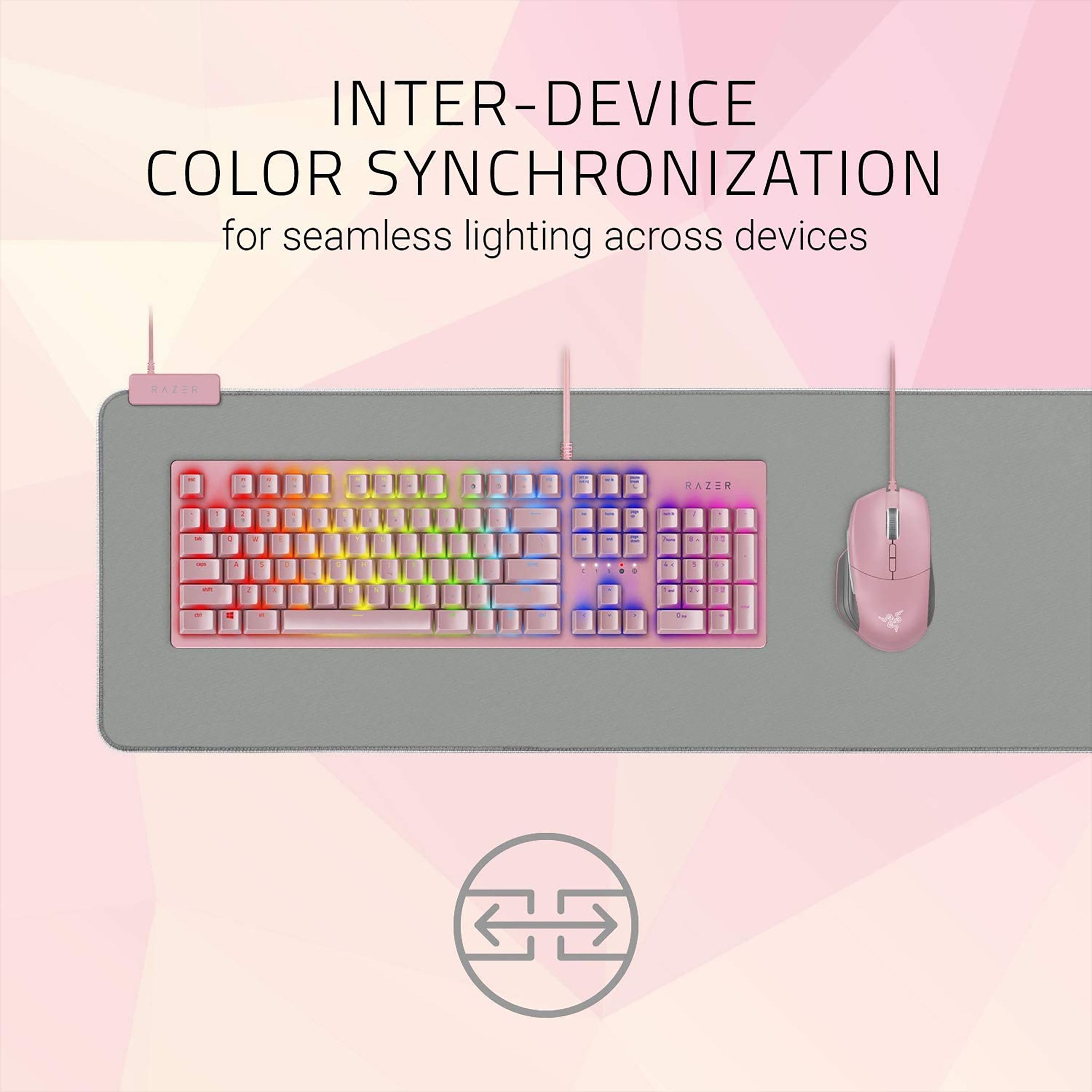 RAZER Goliathus Gaming Mouse Pad (Non Slip Rubber Base, RZ02-02500316-R3M1, White)_4