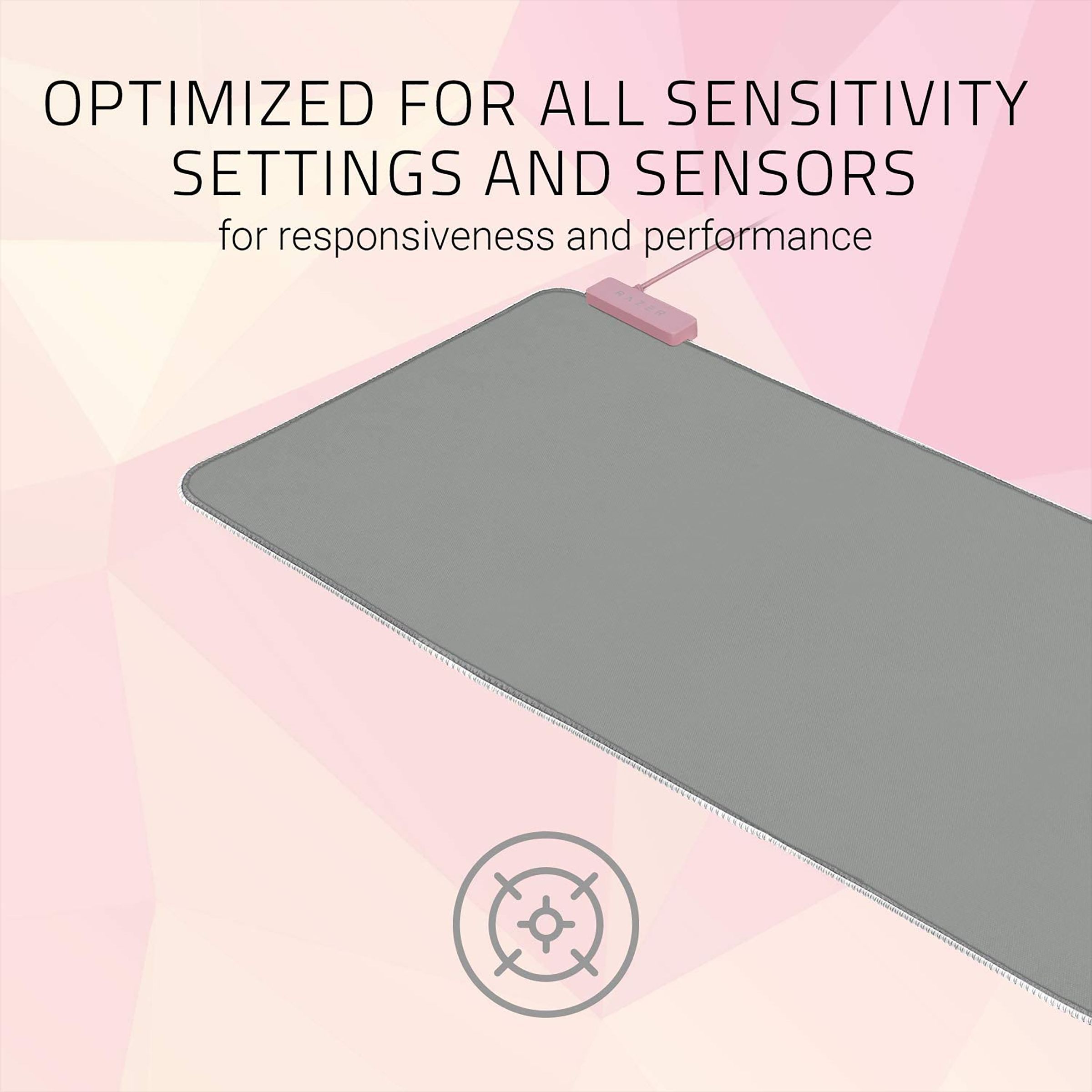 RAZER Goliathus Gaming Mouse Pad (Non Slip Rubber Base, RZ02-02500316-R3M1, White)_5