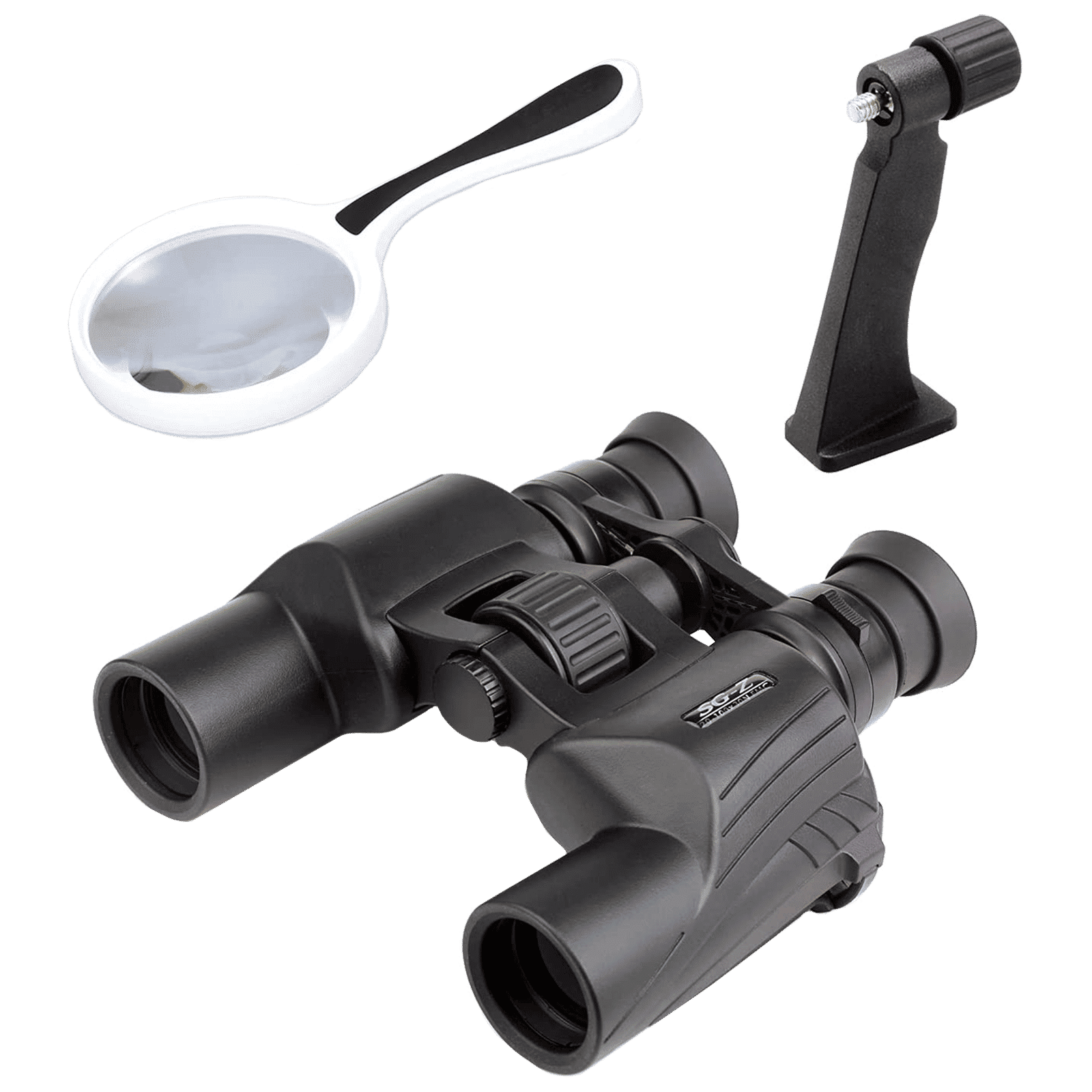 Kenko SG-Z 100 x 30 mm Porro Prism Optical Binoculars (Diopter-Adjusting Ring, 239906, Black)_3