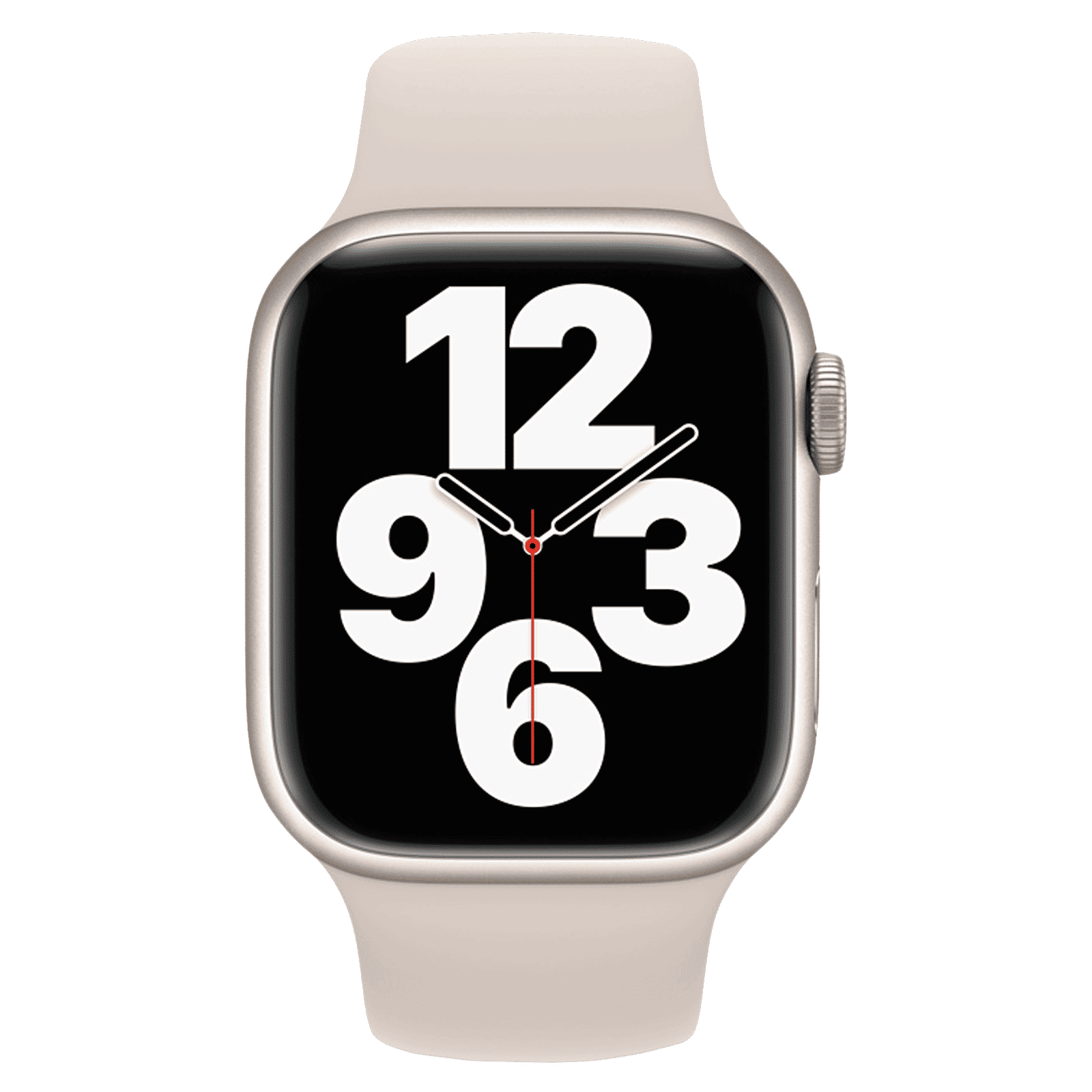 Apple Fluoroelastomer Sport Band for Apple Watch Series 3 (38mm / 40mm / 41mm, Regular) (Durable & Strong, Starlight)_3