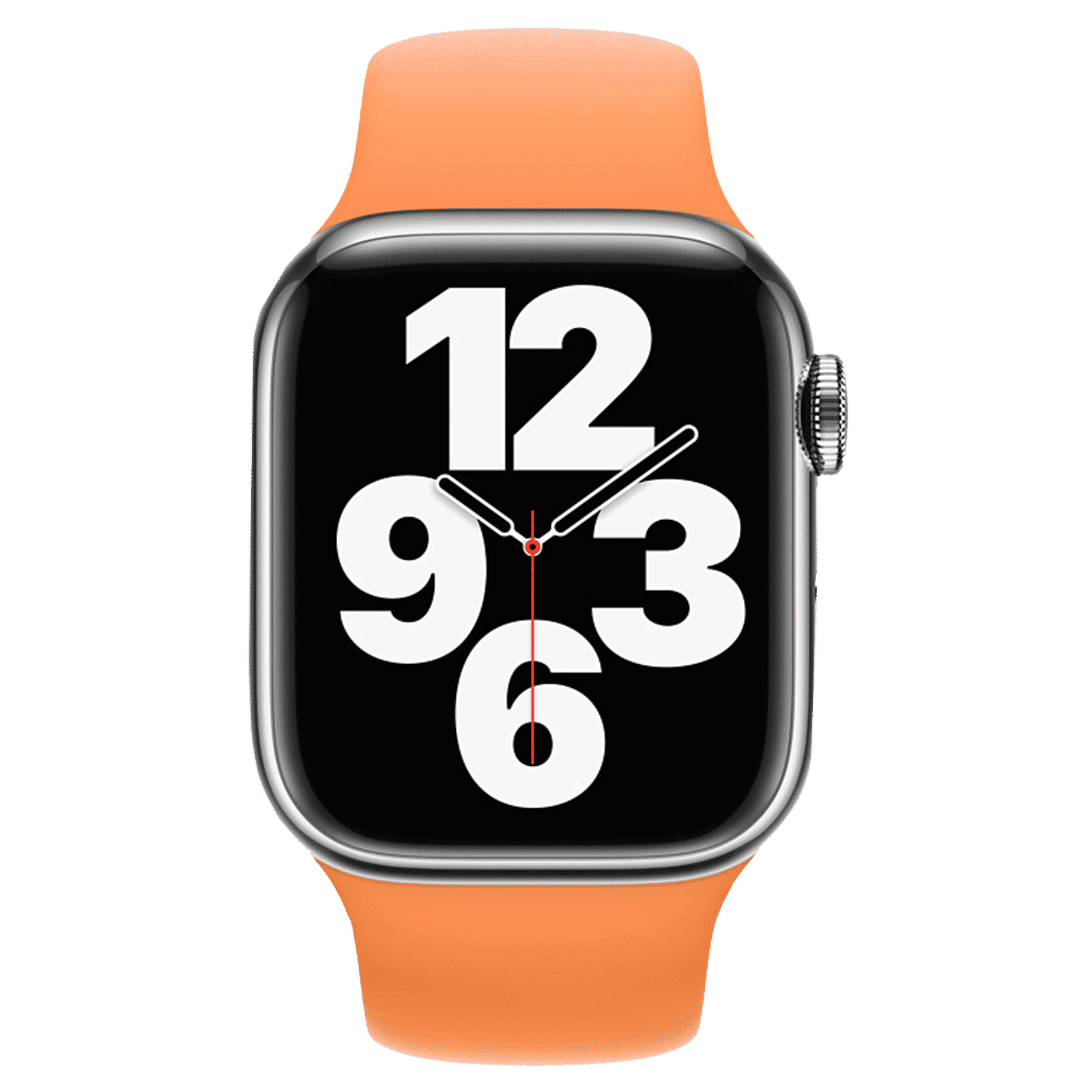 Apple Fluoroelastomer Strap for Apple Watch Series 3 (38mm / 40mm) (Durable & Strong, Marigold)_3