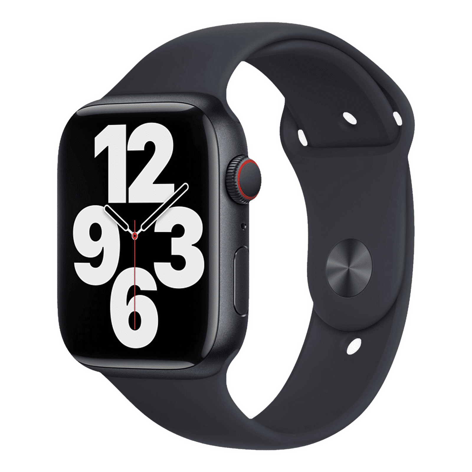 Apple Fluoroelastomer Sport Band for Apple Watch Series 3 (42mm / 44mm / 45mm / 49mm, Regular) (Durable & Strong, Midnight)_2