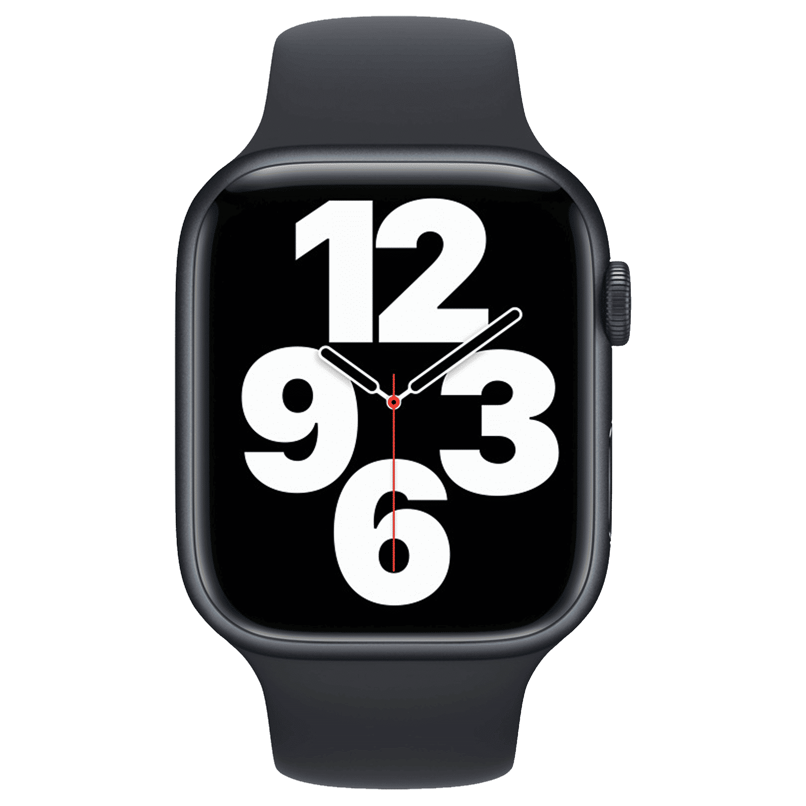 Apple Fluoroelastomer Sport Band for Apple Watch Series 3 (42mm / 44mm / 45mm / 49mm, Regular) (Durable & Strong, Midnight)_3