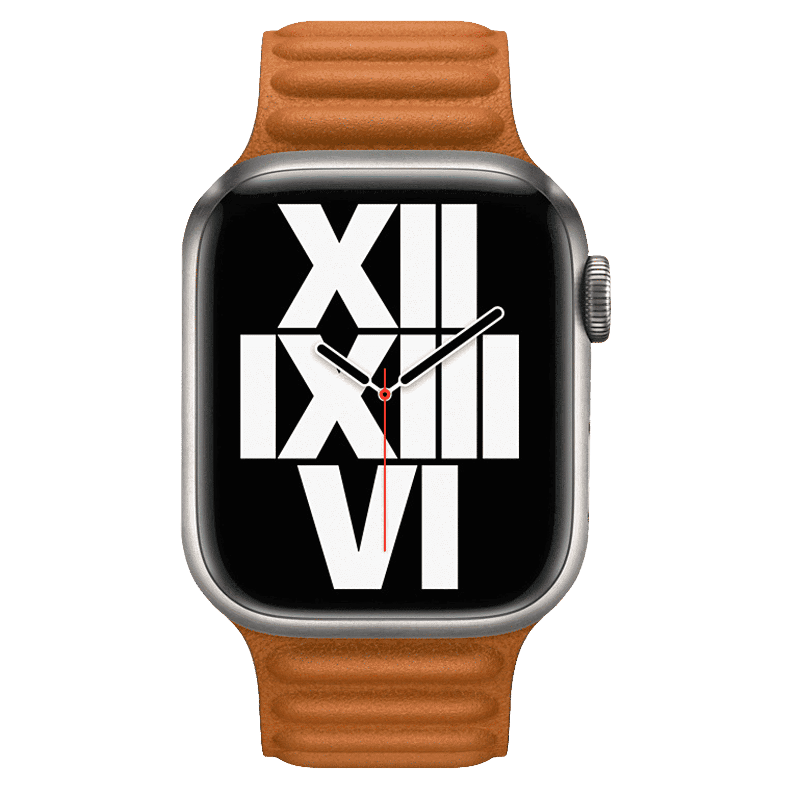 Apple Leather Magnetic Strap for Apple Watch Series 3 (38mm / 40mm) (Secure & Comfortable, Golden Brown)_3