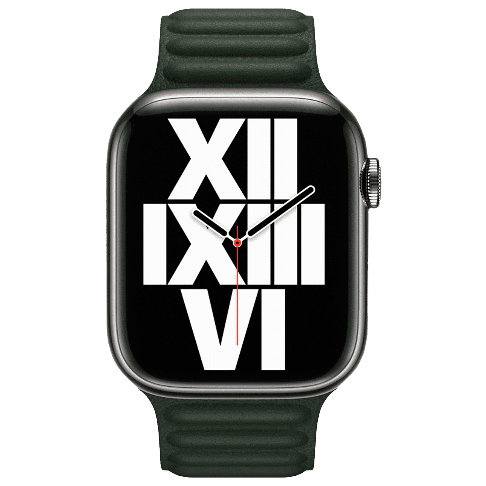 Apple Leather Magnetic Strap for Apple Watch Series 3 (42mm / 44mm / 45mm, M / L) (Secure & Comfortable, Sequoia Green) Apple Leather Magnetic Strap for Apple Watch Series 3 (42mm / 44mm / 45mm, M / L) (Secure & Comfortable, Sequoia Green)_3