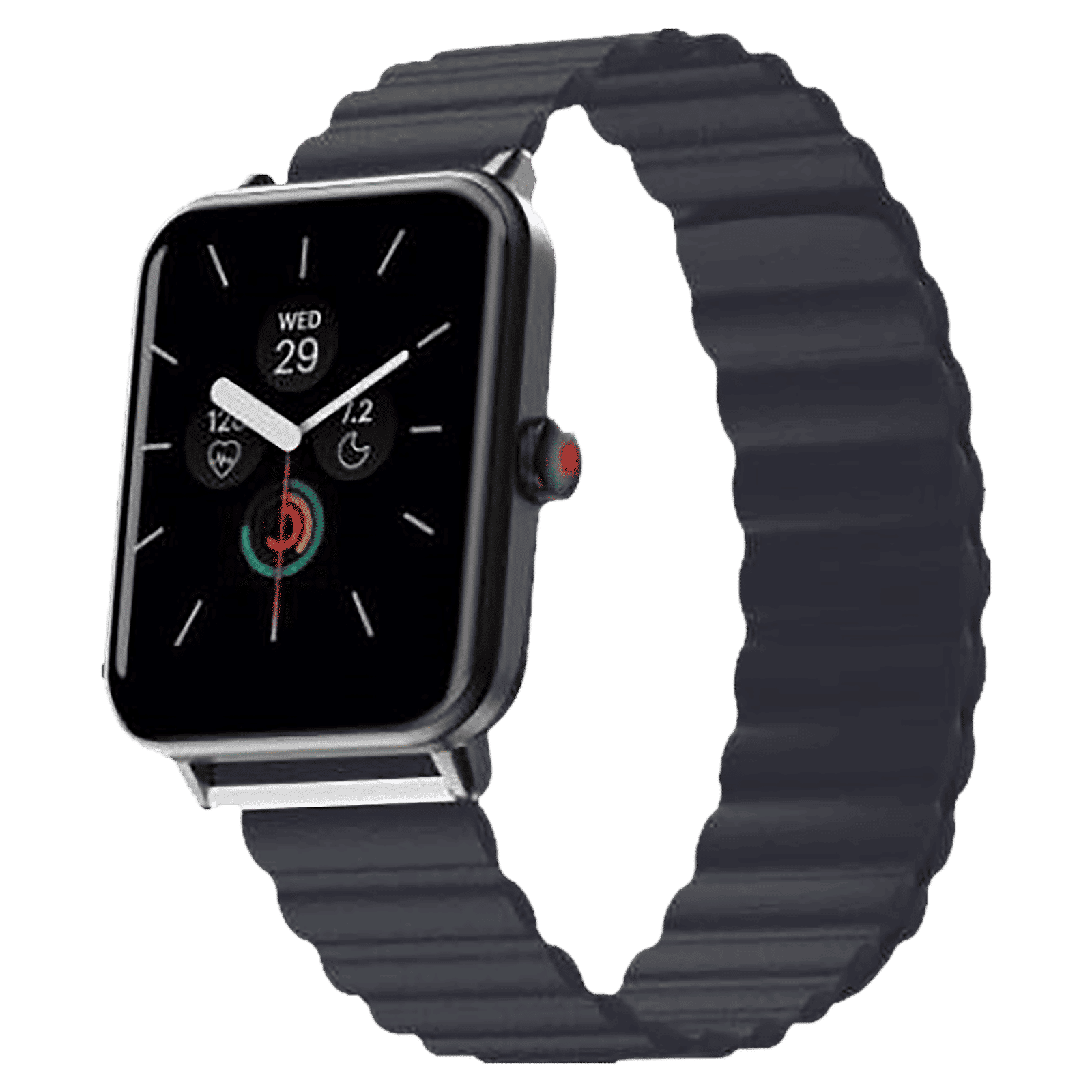 Noise Leather Magnetic Strap for Noise ColorFit & NoiseFit (22mm) (Durability & Comfort, Stone Blue)_3