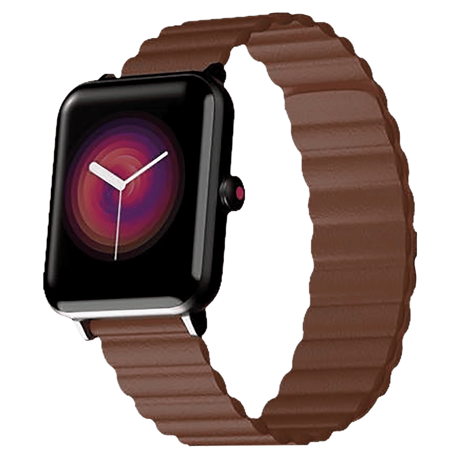 Noise Leather Magnetic Strap for Noise ColorFit & NoiseFit (22mm) (Durability & Comfort, Sepia Brown)_3