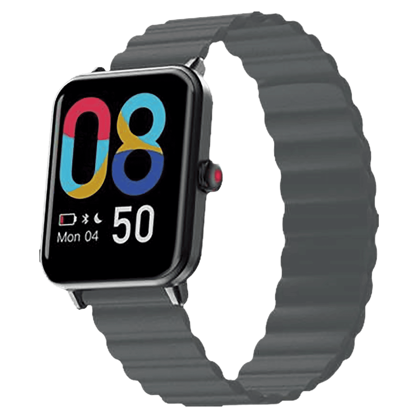 Noise Leather Magnetic Strap for Noise ColorFit & NoiseFit (22mm) (Durability & Comfort, Mist Grey)_3