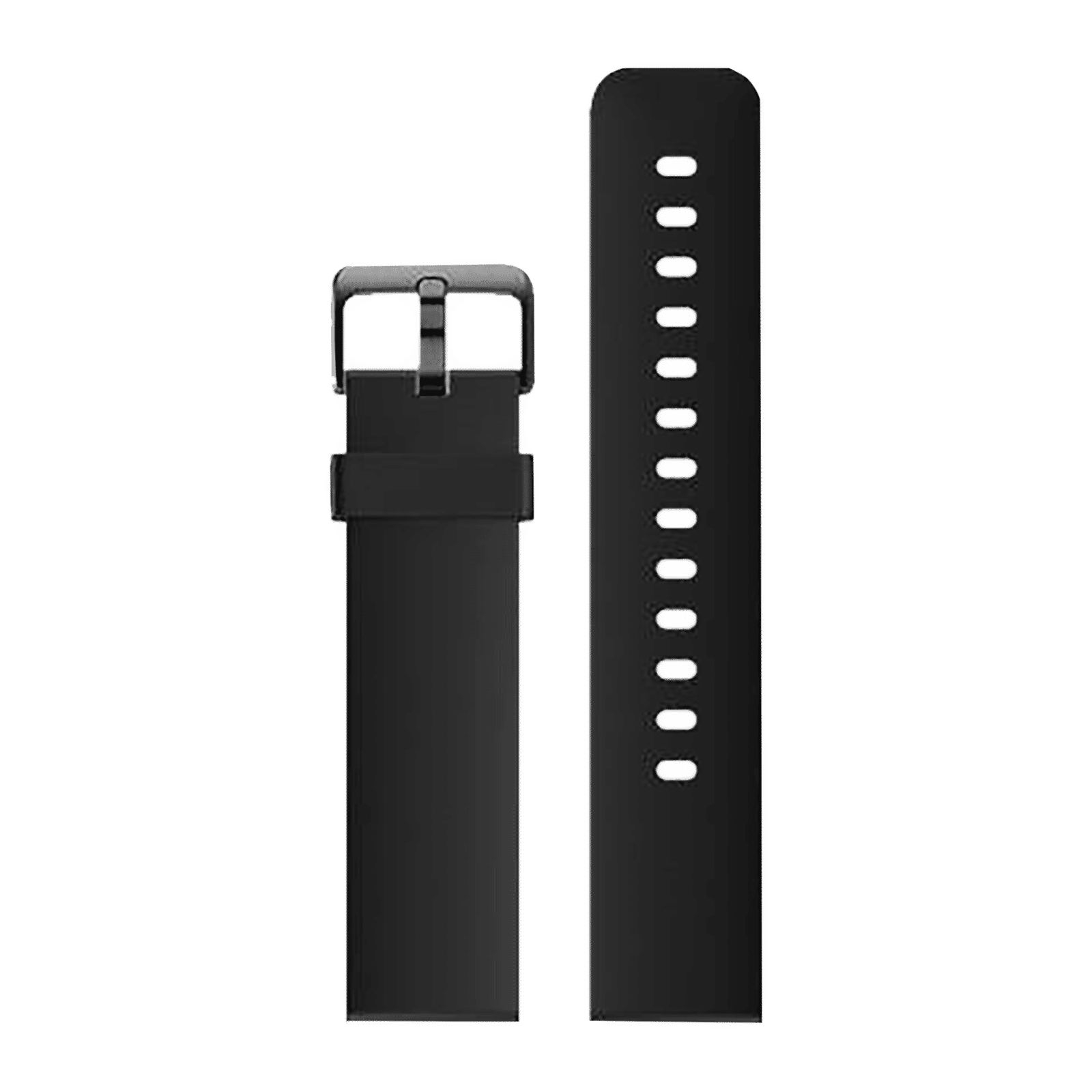 Noise Premium Silicone Strap for Noise ColorFit & NoiseFit (22mm) (Sweat Resistant, Black)_4