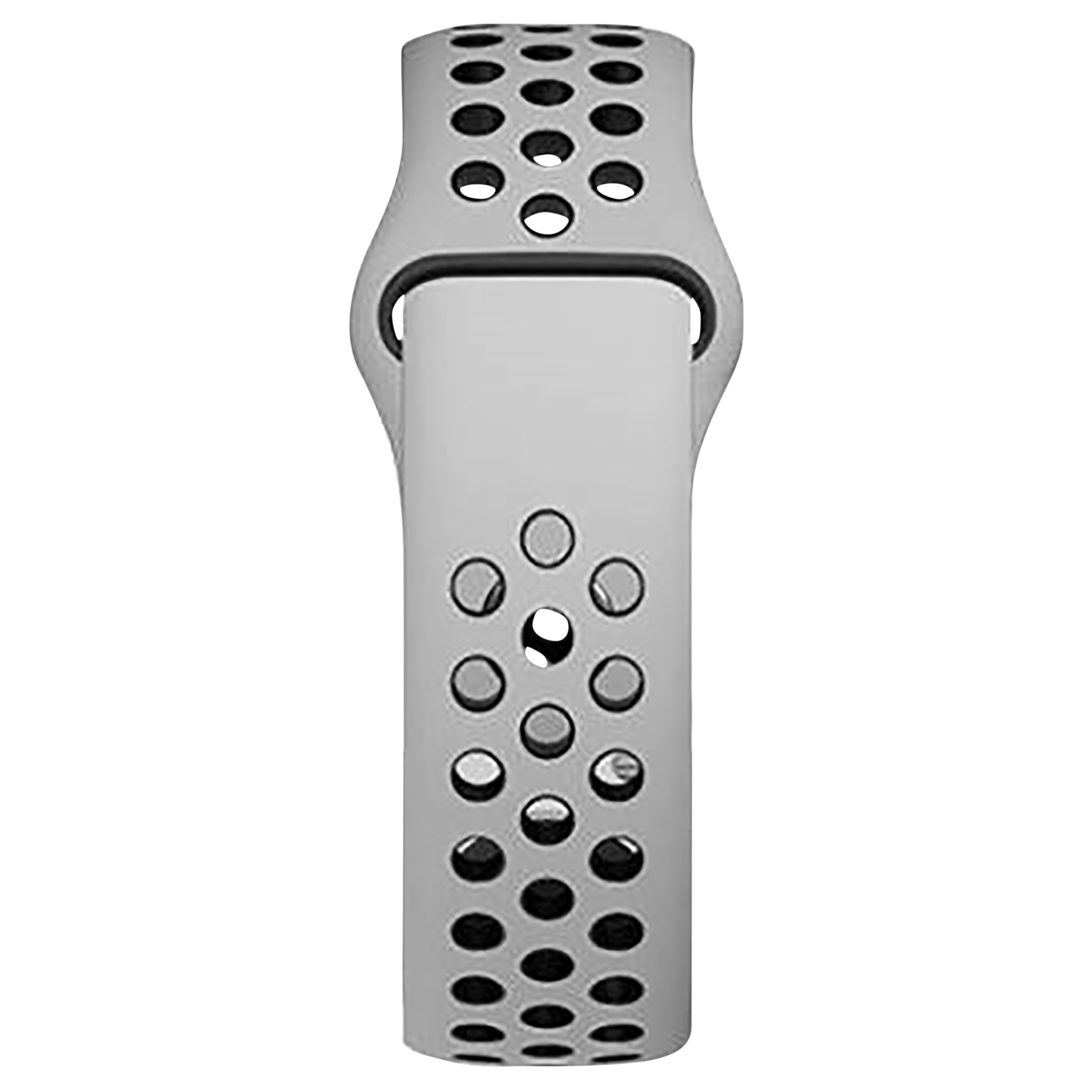 Noise Sports Edition Silicone Sport Strap for Noise ColorFit & NoiseFit (22mm) (Lightweight & Rugged, White)_1