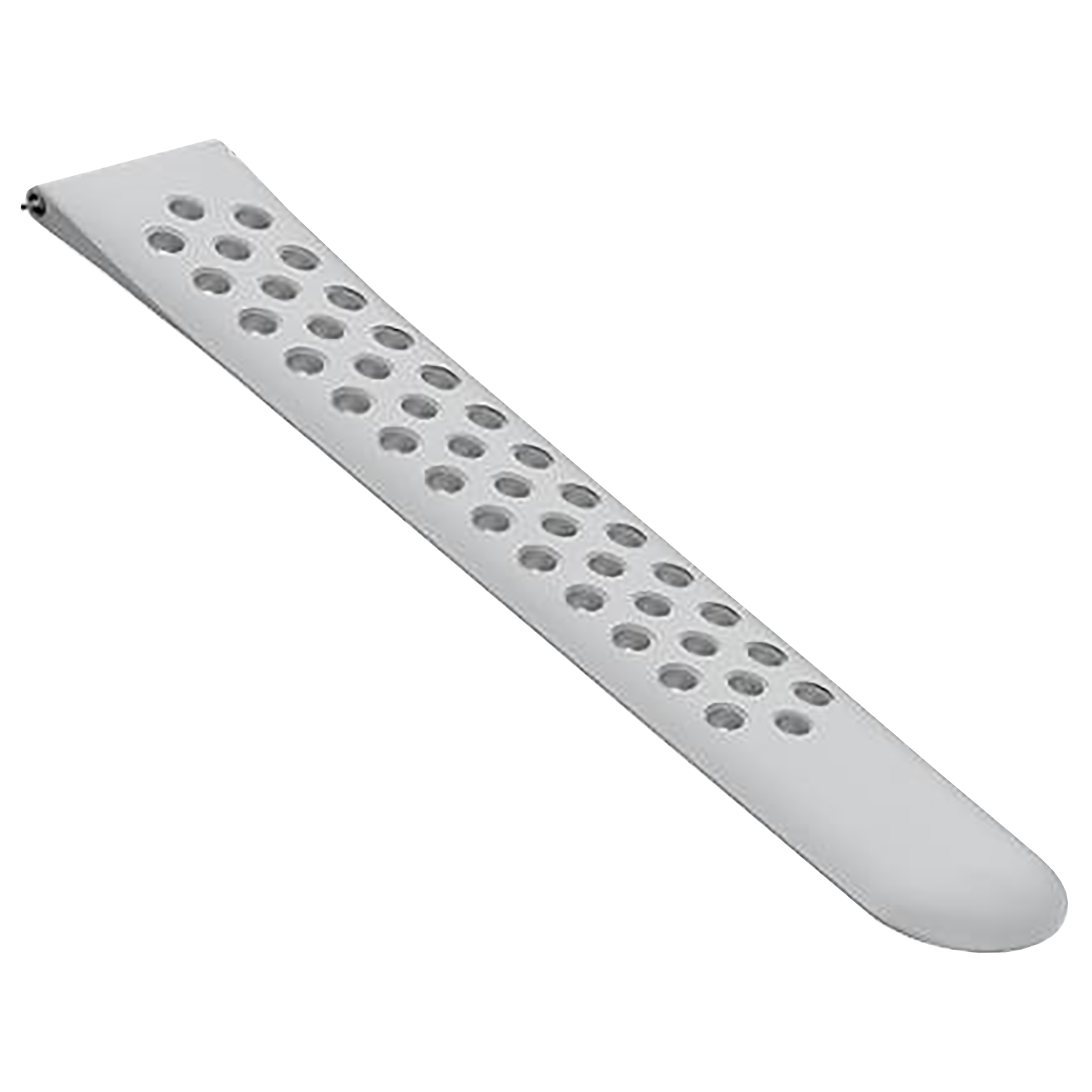 Noise Sports Edition Silicone Sport Strap for Noise ColorFit & NoiseFit (22mm) (Lightweight & Rugged, Silver/White)_9