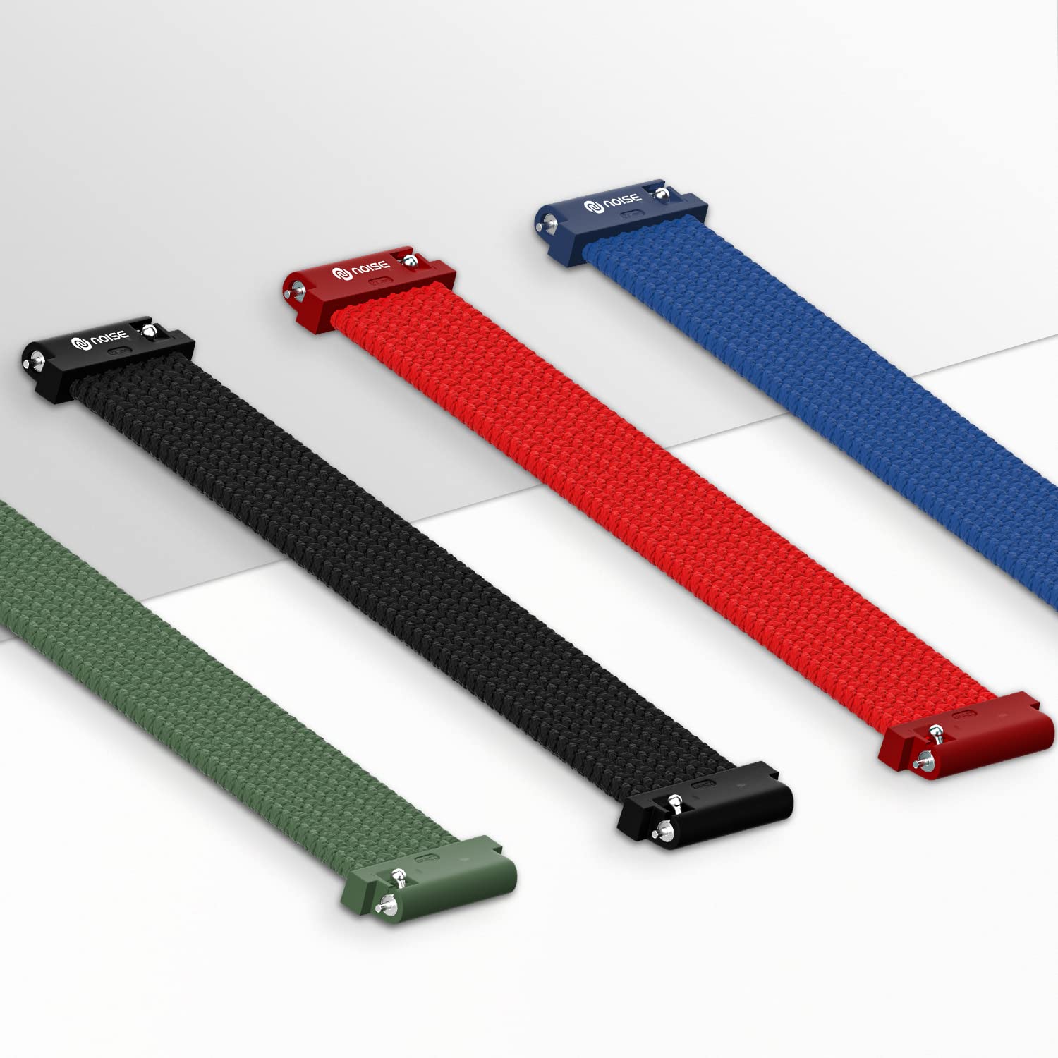 Noise Uni Weave Thermoplastic Nylon Strap for Noise ColorFit & NoiseFit (22mm) (Water & Sweat Resistance, Pitch Black)_7