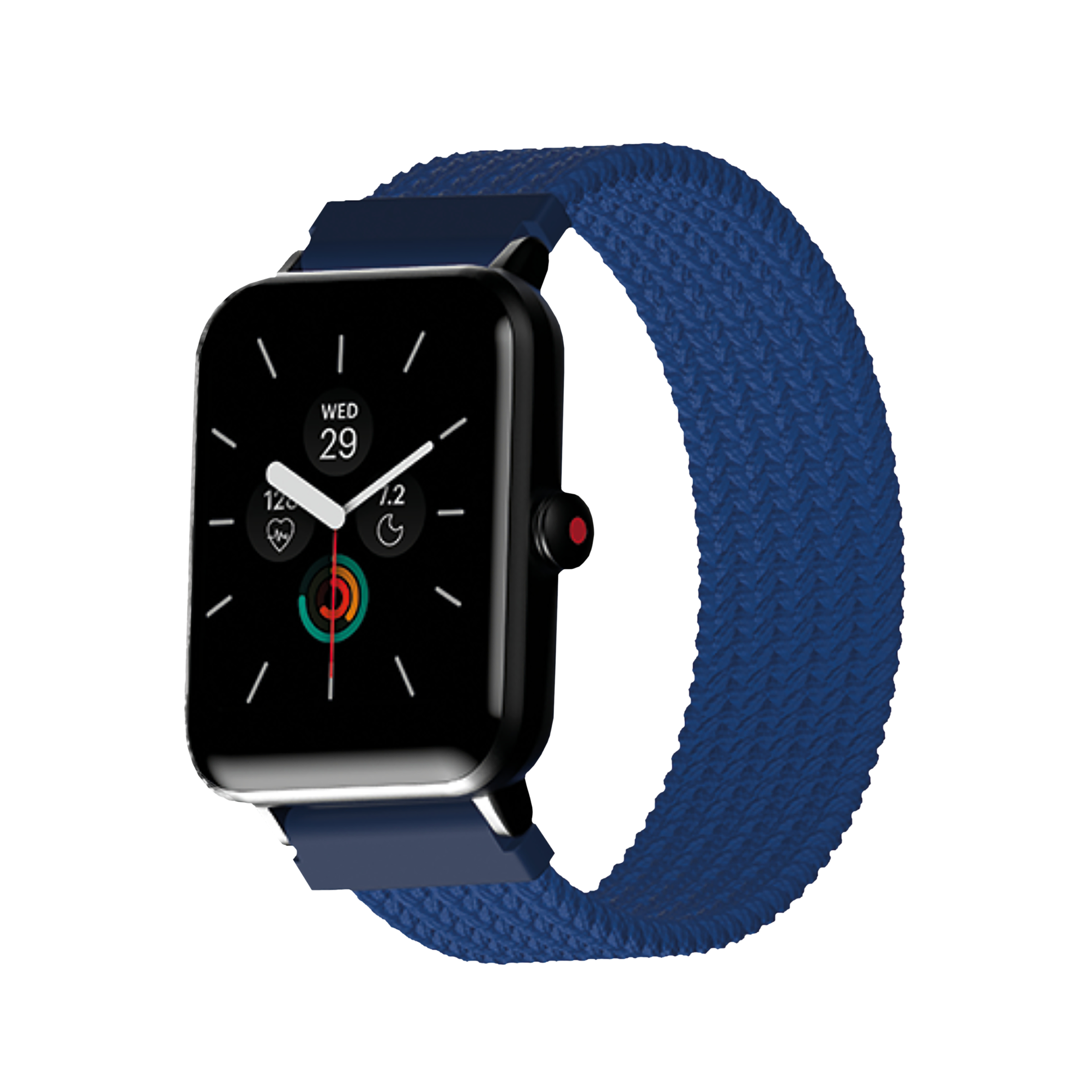 Noise Uni Weave Woven Nylon Strap for Noise ColorFit & NoiseFit (22mm, XS) (Water & Sweat Resistance, Royal Blue)_3