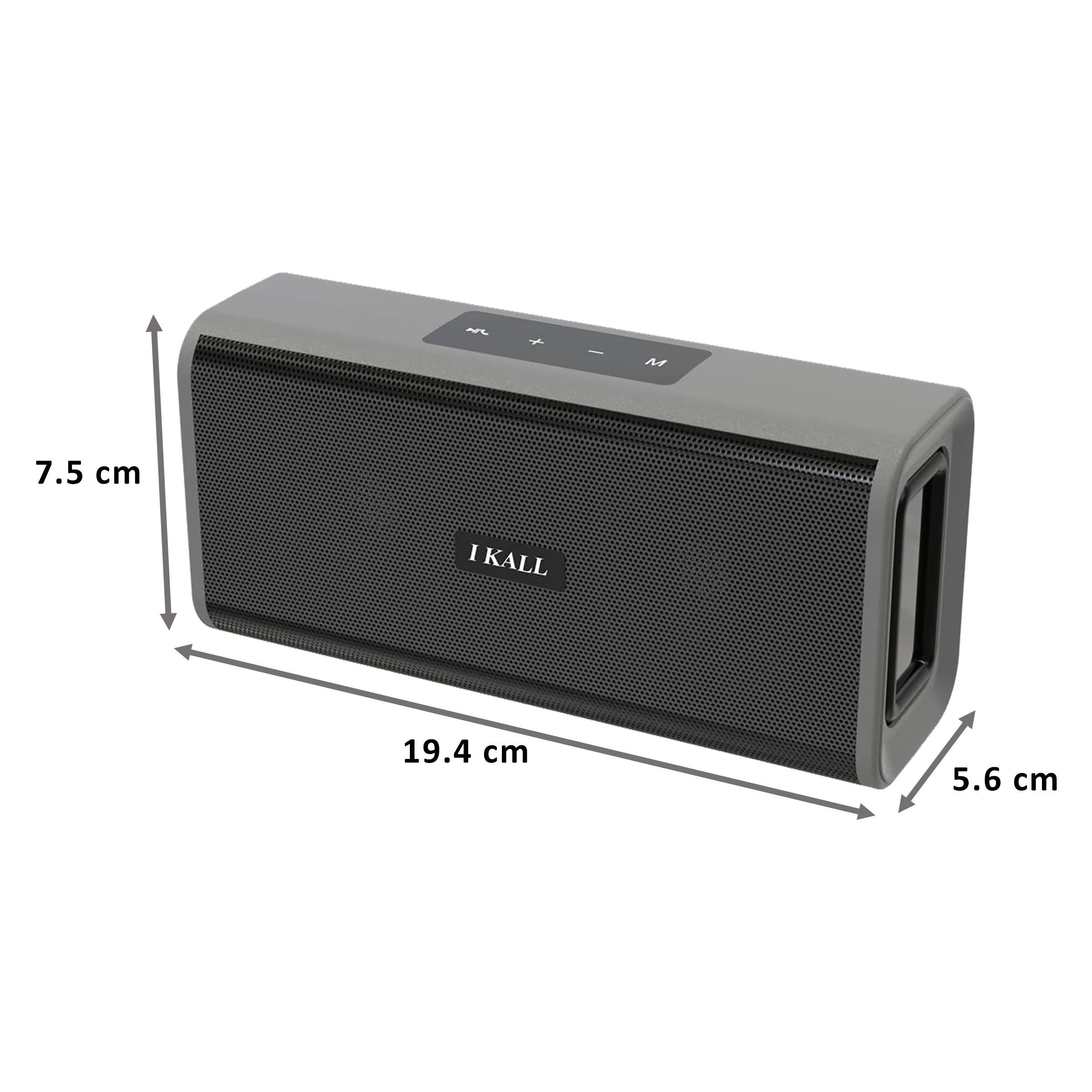 I KALL 5.0 Channel 10 Watts Portable Speaker (Analogue Tuning, BT102, Black)_2