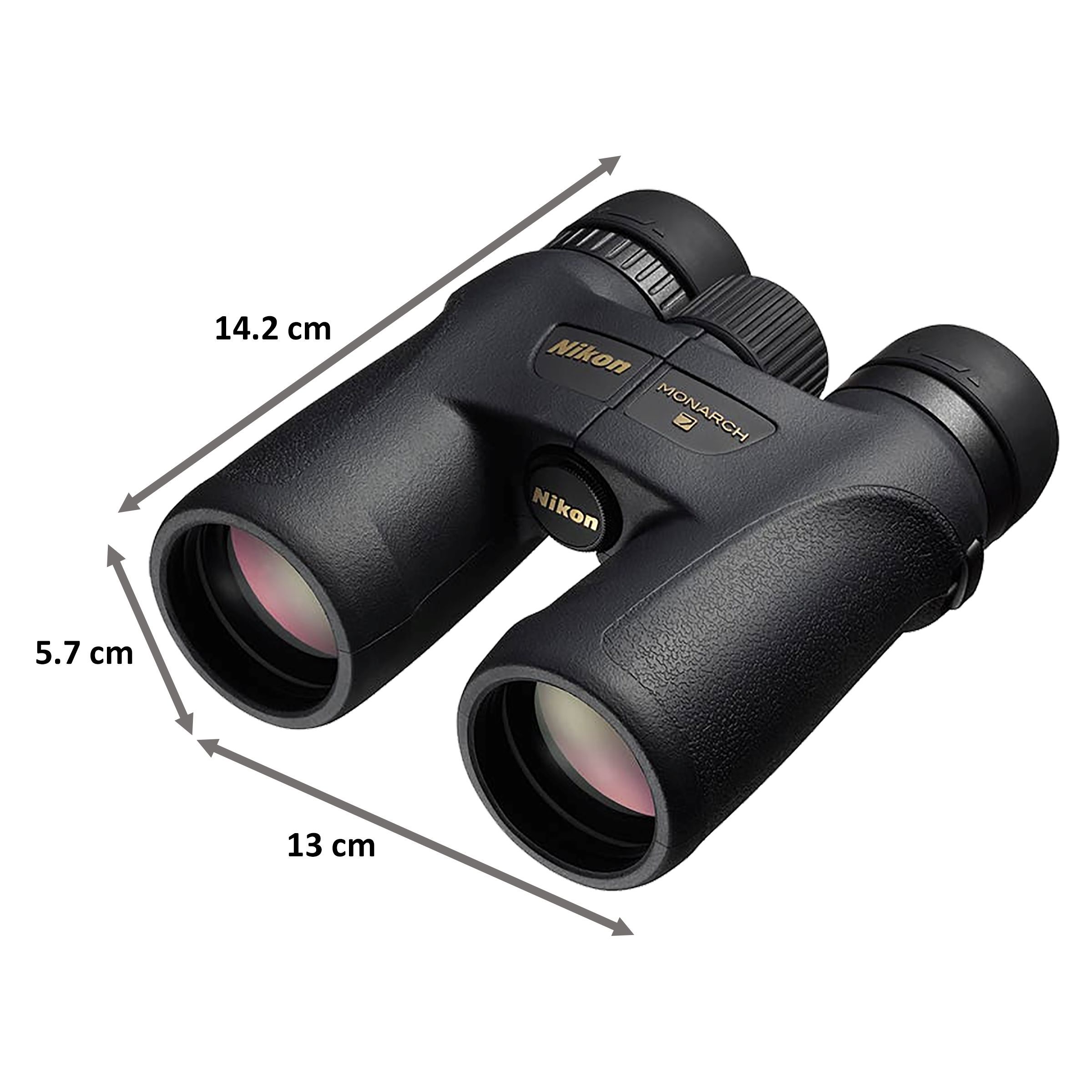 Nikon Monarch 7 10x 42mm Roof Prism Optical Binoculars (Extra-low Dispersion , BAA786SA, Black)_2