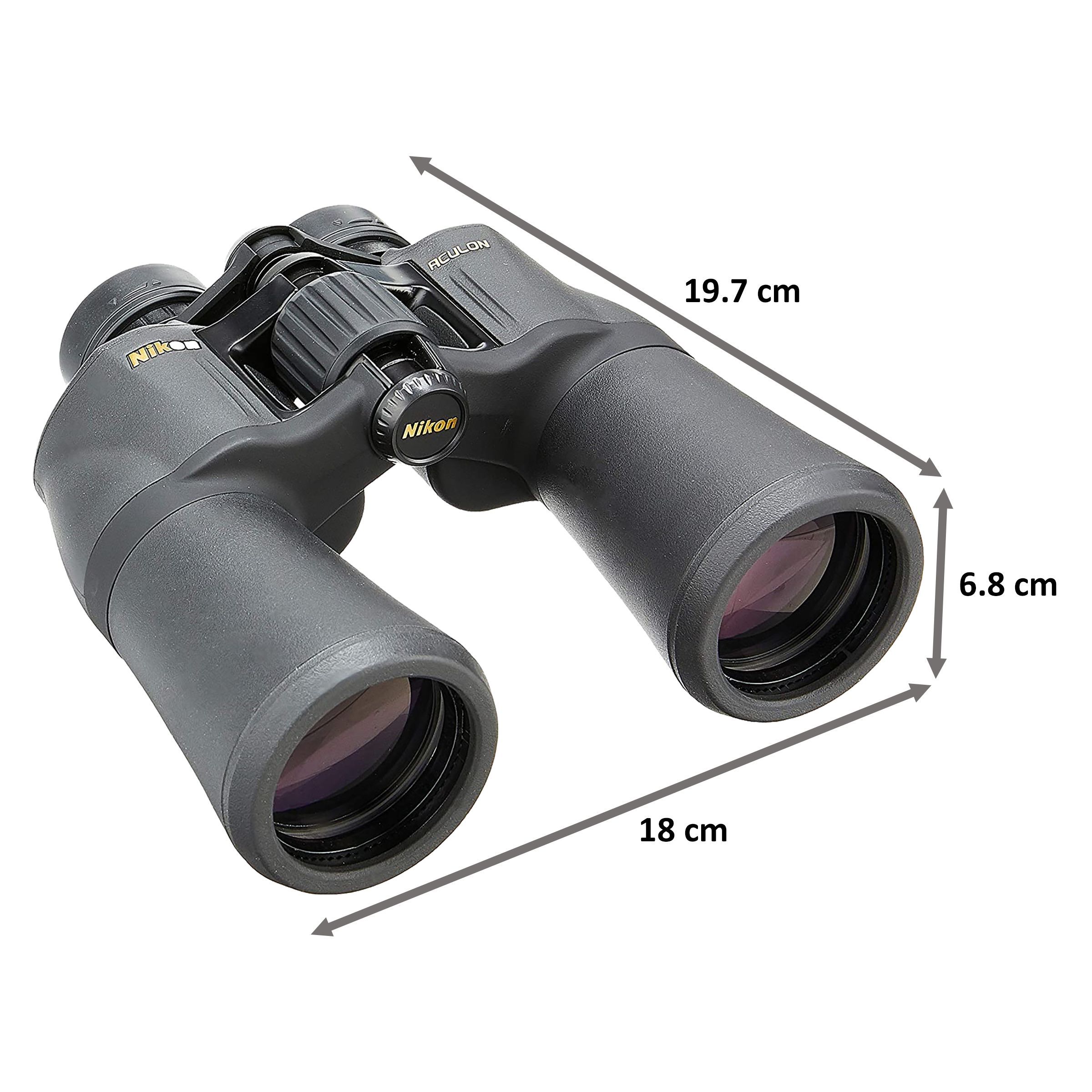 Nikon Aculon A211 7x 50mm Porro Prism Optical Binoculars (Superior Optical Performance, BAA813SA, Black) Nikon Aculon A211 7x 50mm Porro Prism Optical Binoculars (Superior Optical Performance, BAA813SA, Black)_2