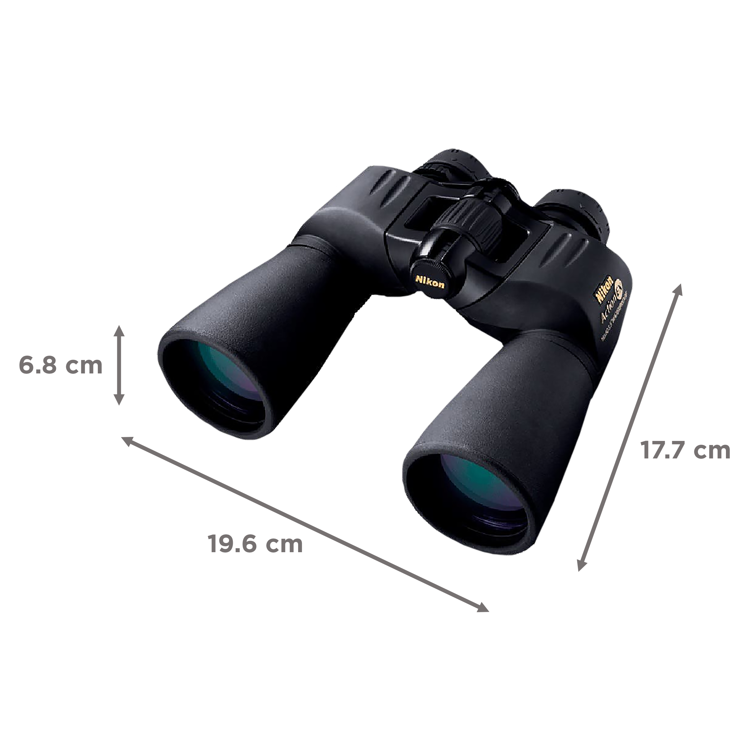 Nikon Action Extreme 16x 50mm Porro Prism Optical Binocular (Waterproof & Fog-Free, BAA665AA, Black)_5