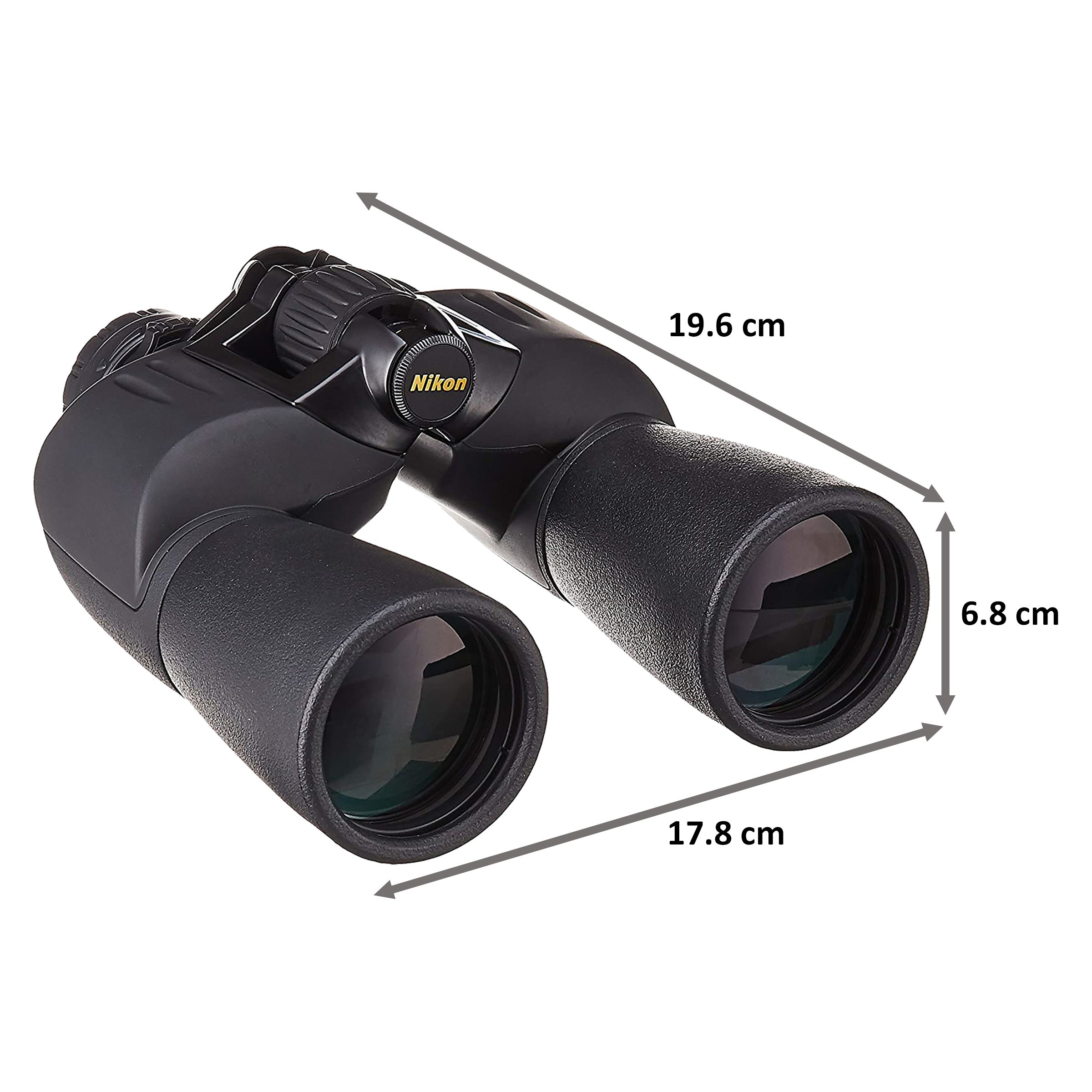 Nikon Action EX 10x 50mm Porro Prism Optical Binoculars (Fog-free, BAA663AA, Black)_2