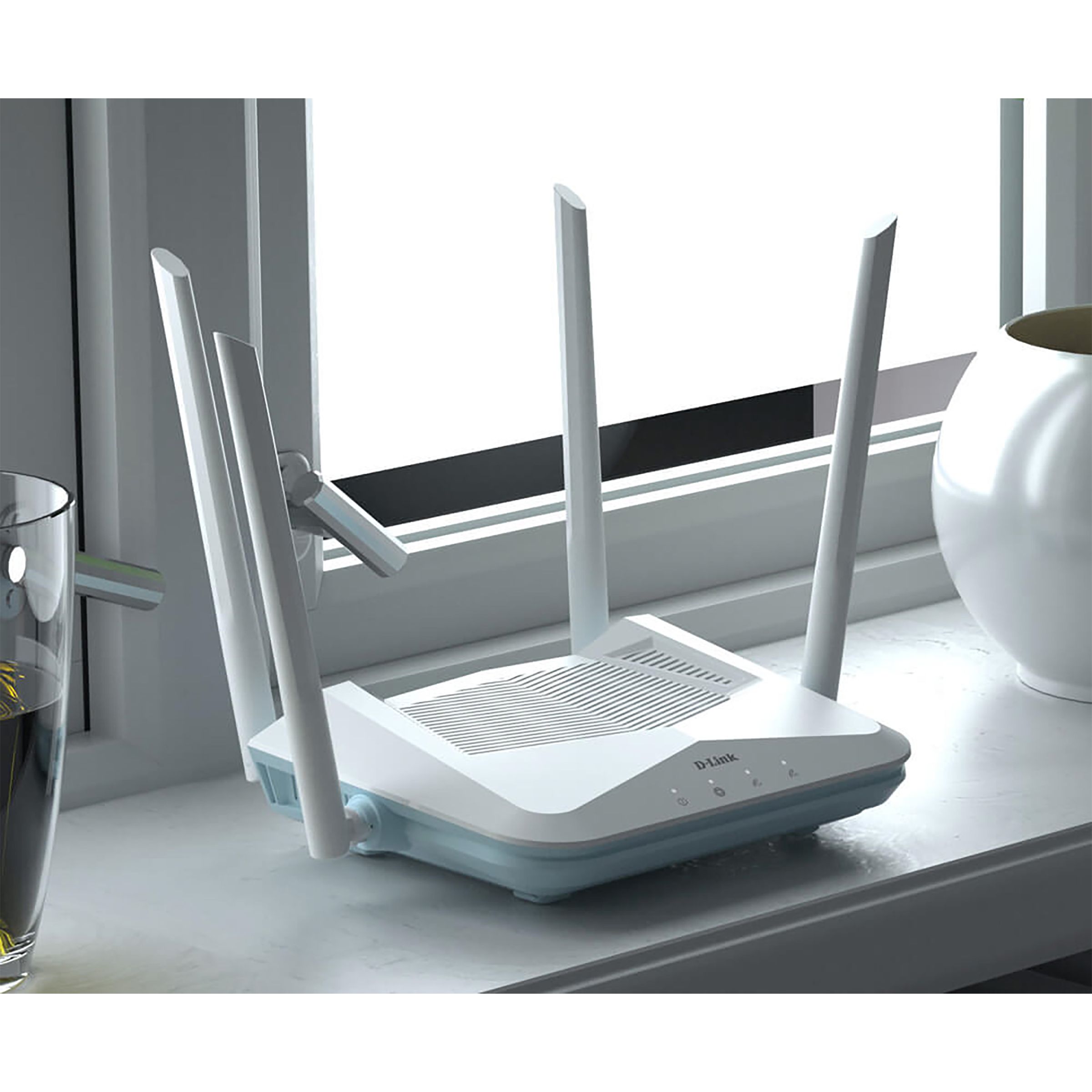 D-Link AX1500 Dual Band Wi-Fi 6 Router (4 Antennas, 3 LAN Ports, 2×2 MU-MIMO, OFDMA, White)_9