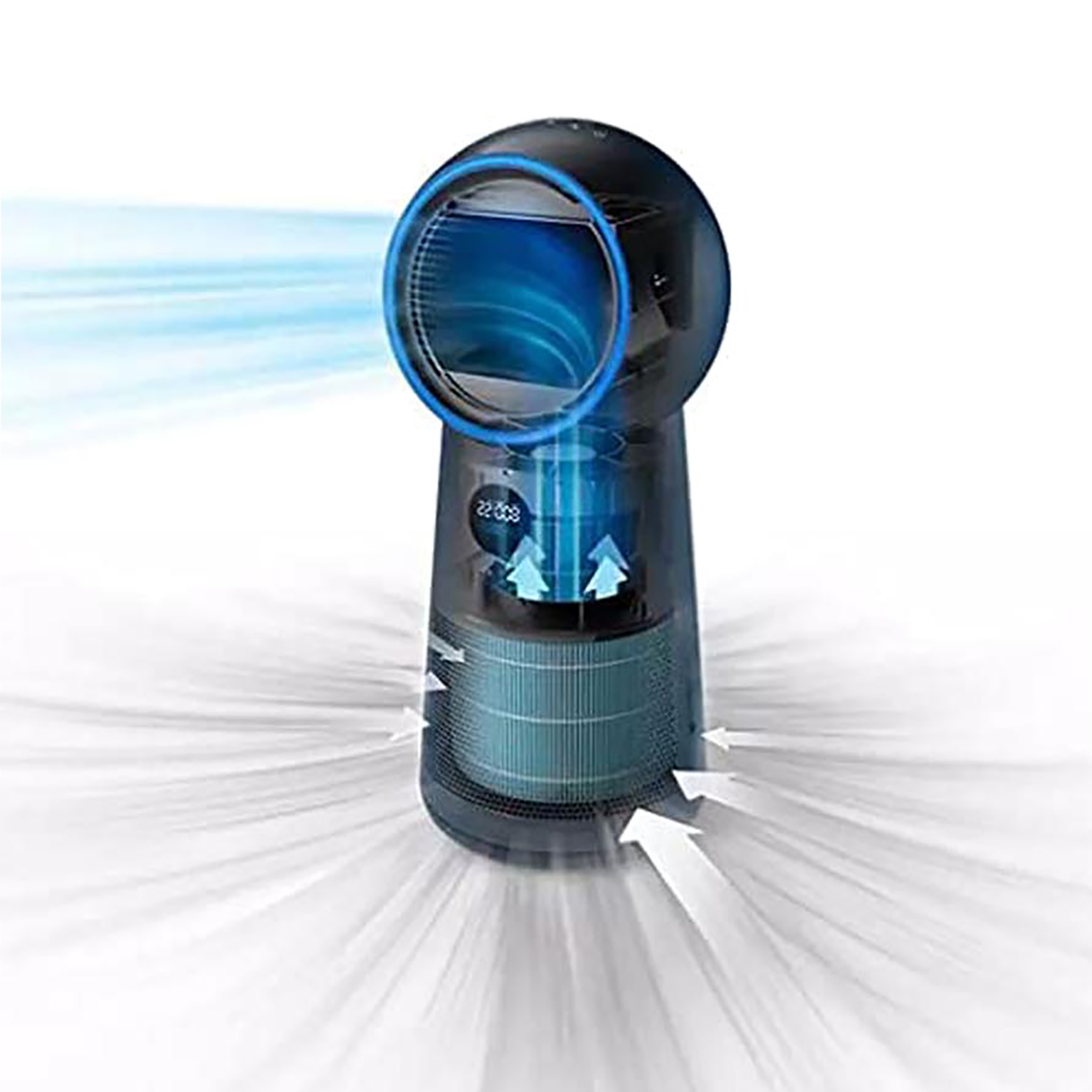 PHILIPS 2000 Series 3-in-1 Purifier, Fan and Heater (AMF220/65, Metallic Black) PHILIPS 2000 Series 3-in-1 Purifier, Fan and Heater (AMF220/65, Metallic Black)_5