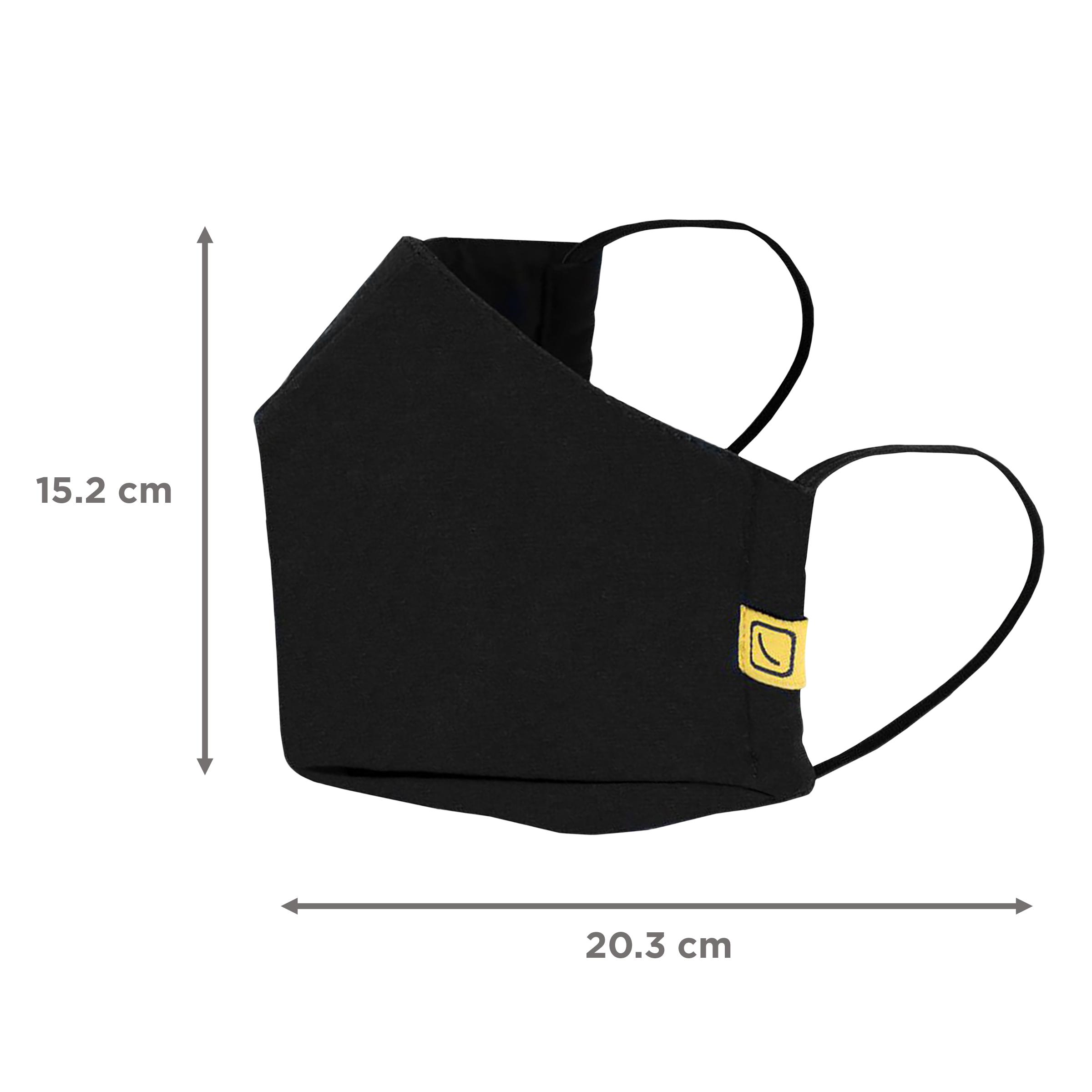 TRAVEL BLUE Cotton Face Mask (Pack of 2, 521, Black & Navy)_2