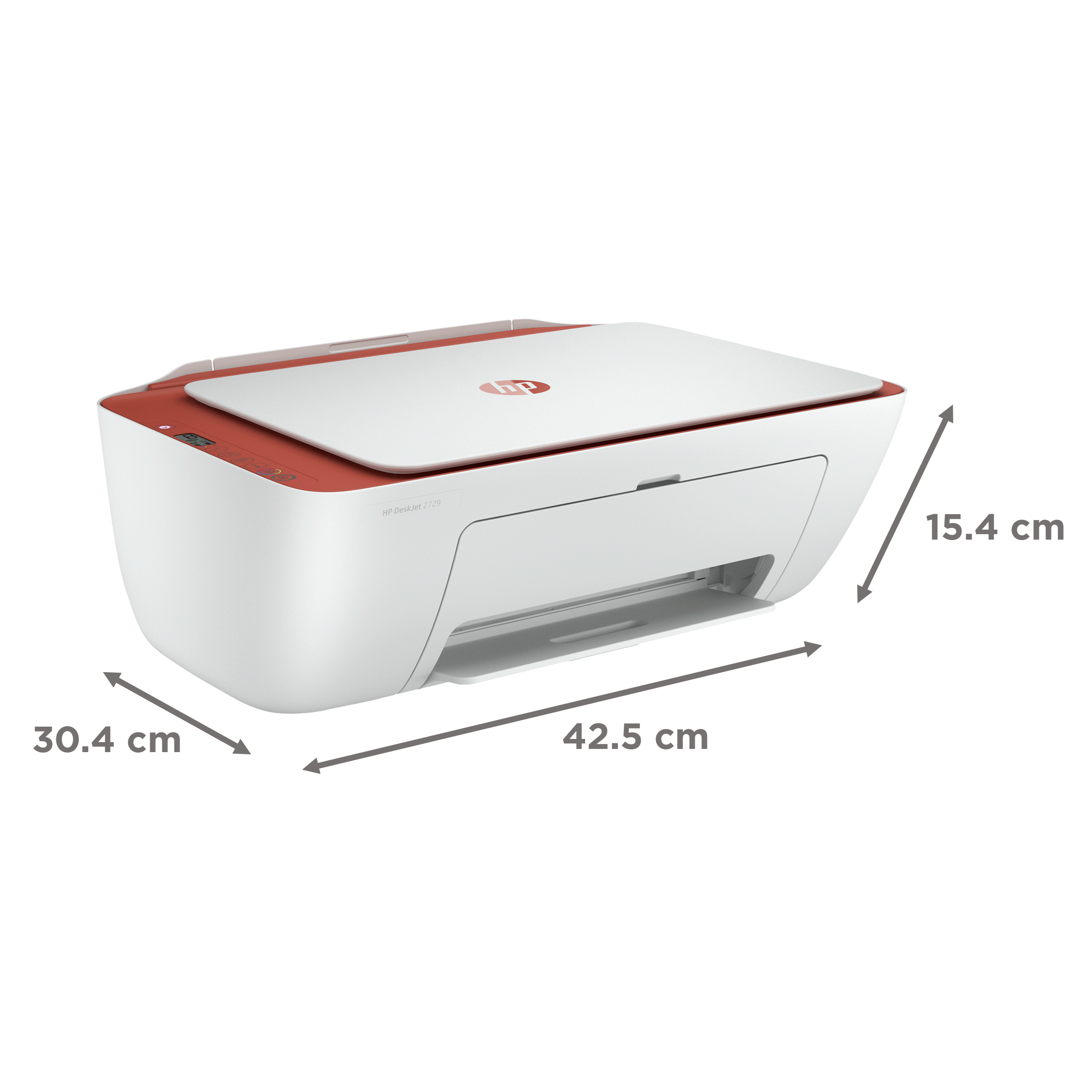 HP DeskJet 2729 Wireless Color All-in-One Inkjet Printer (Mobile Printing Capability, 7FR54D, Tera Cotta) HP DeskJet 2729 Wireless Color All-in-One Inkjet Printer (Mobile Printing Capability, 7FR54D, Tera Cotta)_5