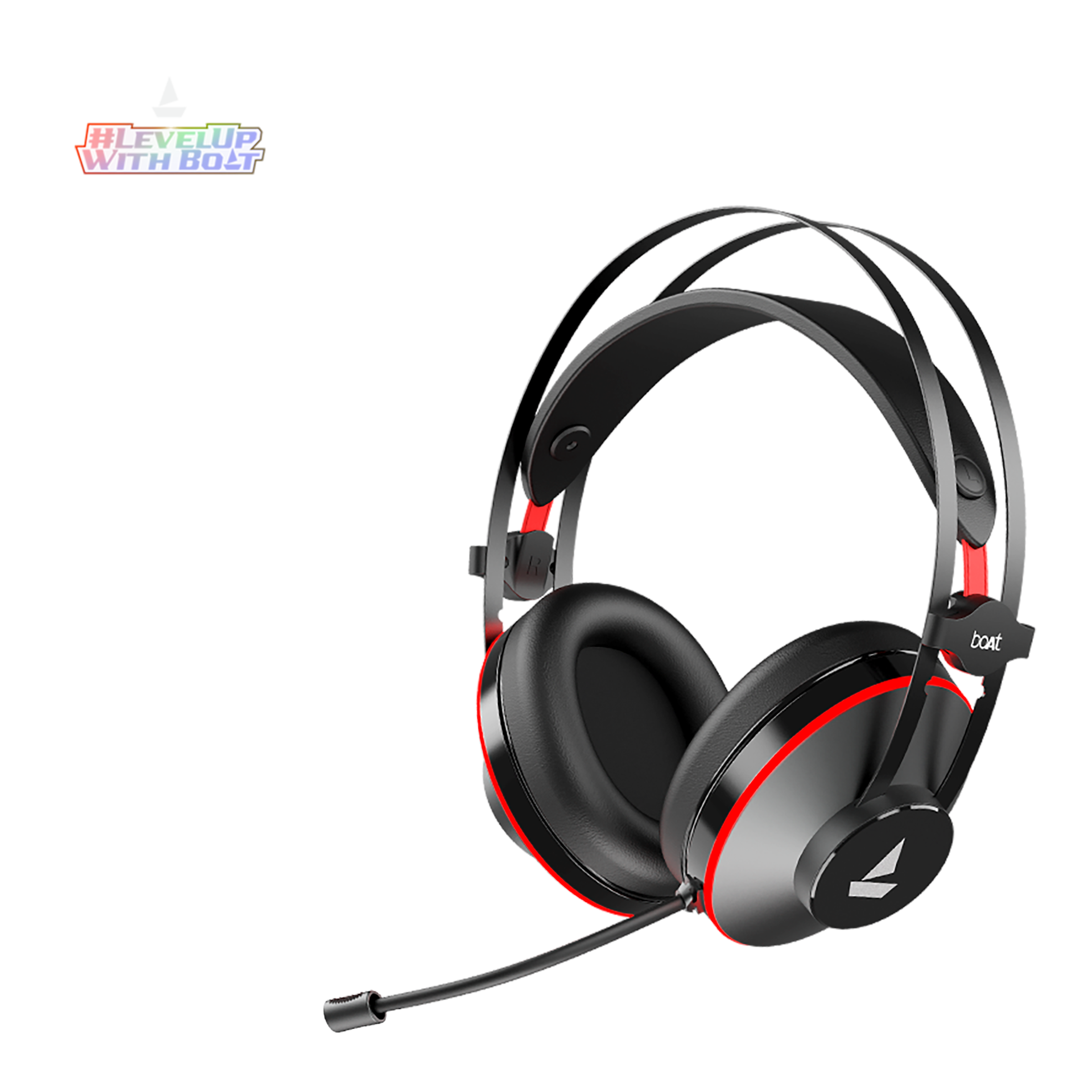 boAt Immortal 400 Wired Gaming Headphone with  Environmental Noise Cancellation (Intelligent Denoising Mic, Over Ear, Black Sabre)_11
