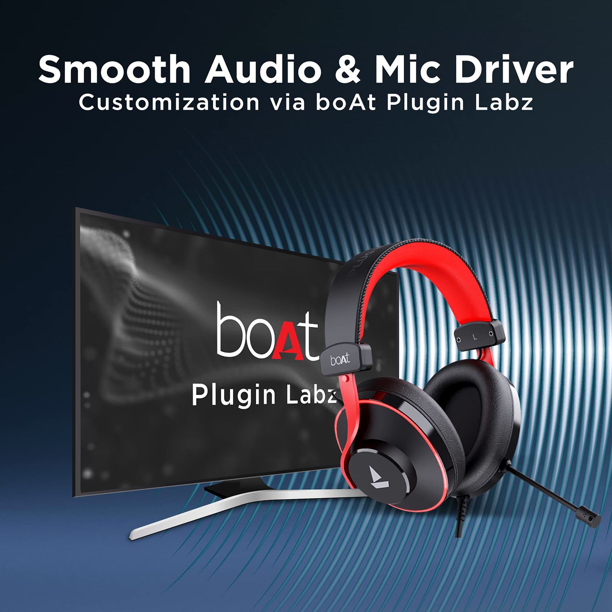 boAt Immortal IM-700 Wired Gaming Headset with Environmental Noise Cancellation (Intelligent Denoising Mic, Over Ear, Black Sabre) boAt Immortal IM-700 Wired Gaming Headset with Environmental Noise Cancellation (Intelligent Denoising Mic, Over Ear, Black Sabre)_5