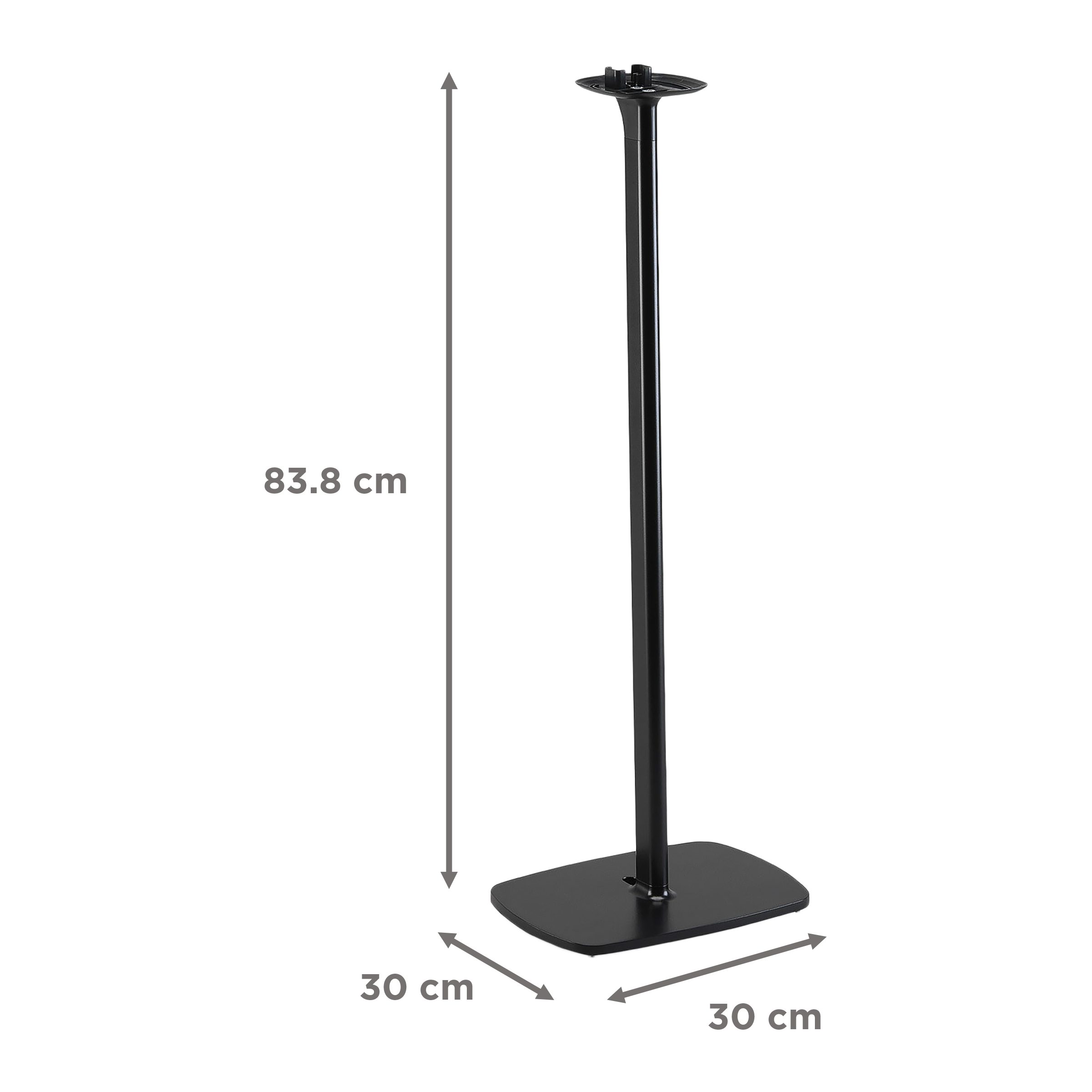 SONOS Floor Stand For One/One SL (Sophisticated Design, SNS-ONEFLRSTD, Black)_2