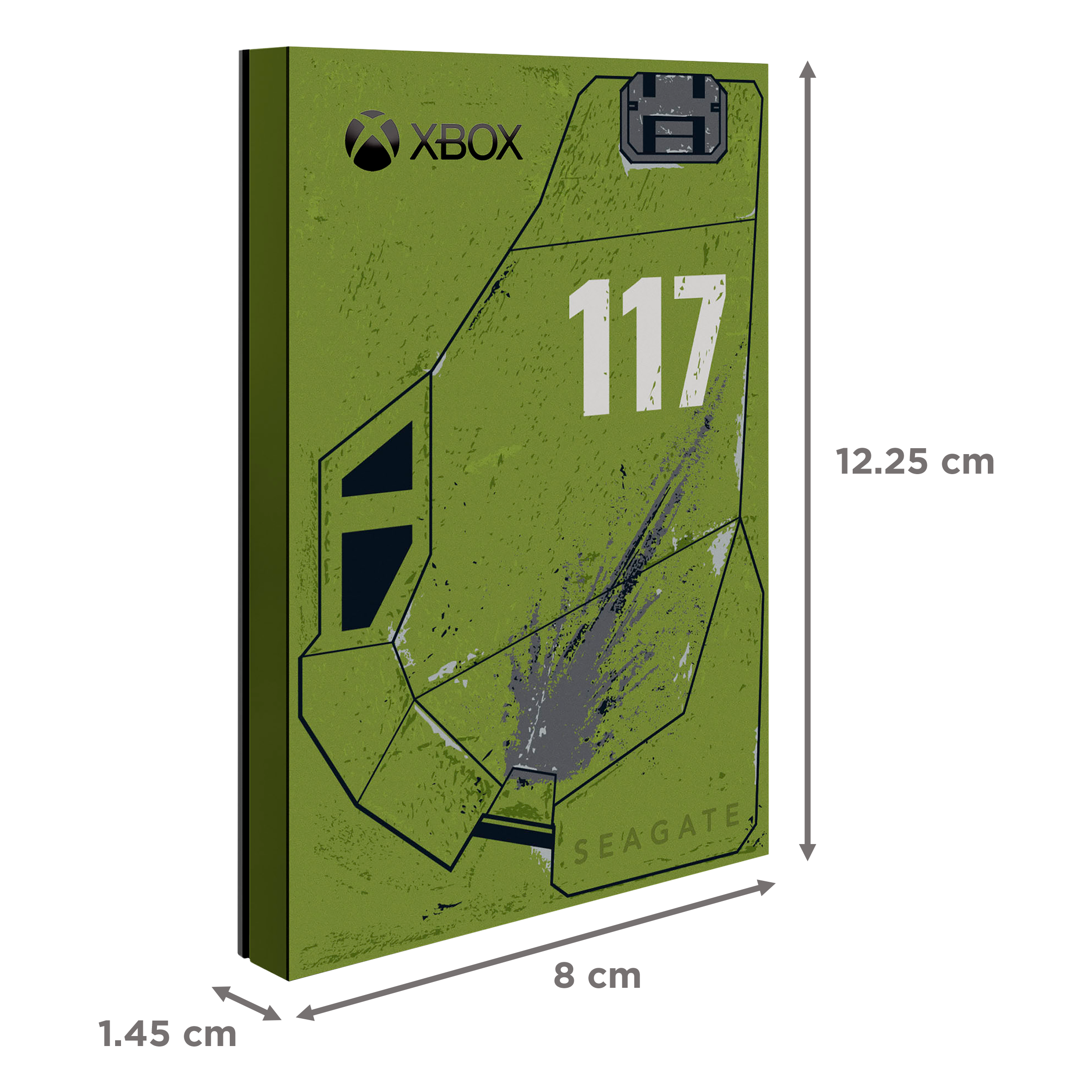 SEAGATE Halo Infinite Special Edition 2TB USB 3.0 Hard Disk Drive (Built-in Xbox Green LED Lighting, STKX2000405, Black) SEAGATE Halo Infinite Special Edition 2TB USB 3.0 Hard Disk Drive (Built-in Xbox Green LED Lighting, STKX2000405, Black)_7