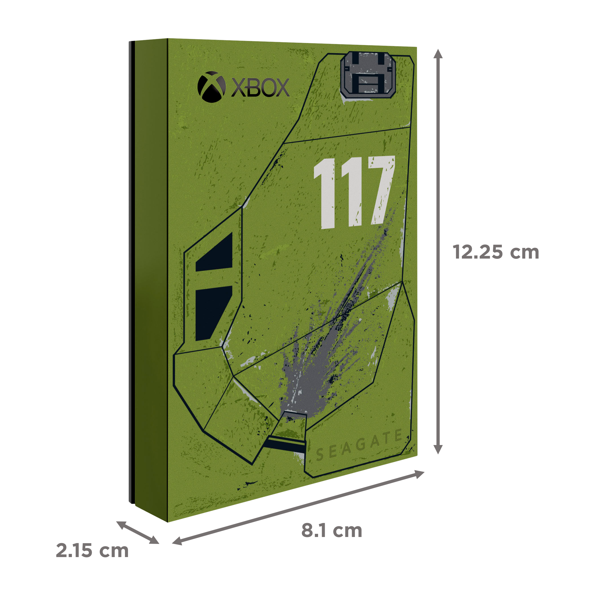 SEAGATE Game Drives Halo SE 5TB USB 3.0 Hard Disk Drive (Built-in Xbox Green LED Lighting, STKX5000400, Black)_7