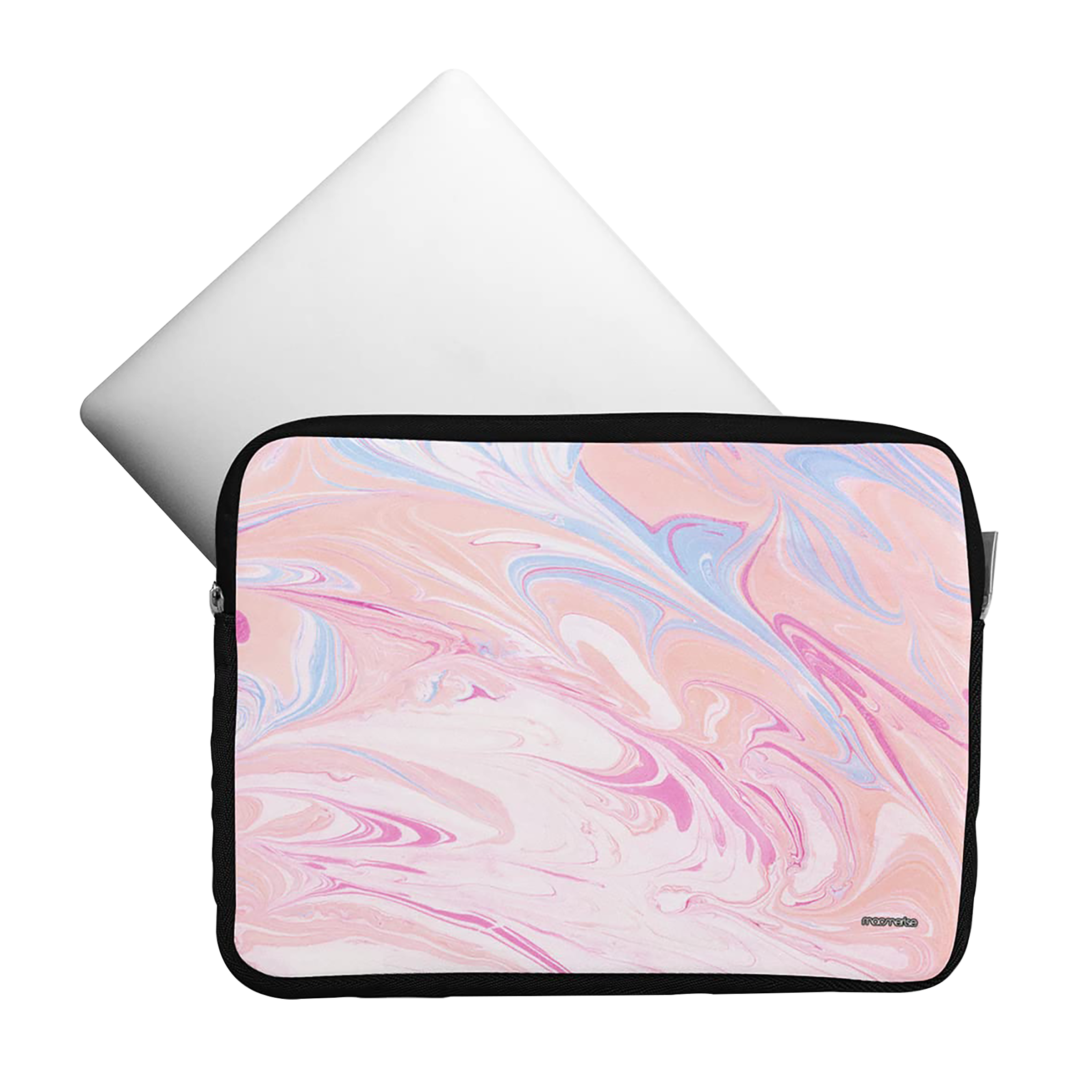 macmerise Marble Petal Pink Neoprene Sleeve for 15 Inch Laptop (Sleek And Lightweight, L15SLEVSM2454, Multicolor) macmerise Marble Petal Pink Neoprene Sleeve for 15 Inch Laptop (Sleek And Lightweight, L15SLEVSM2454, Multicolor)_1