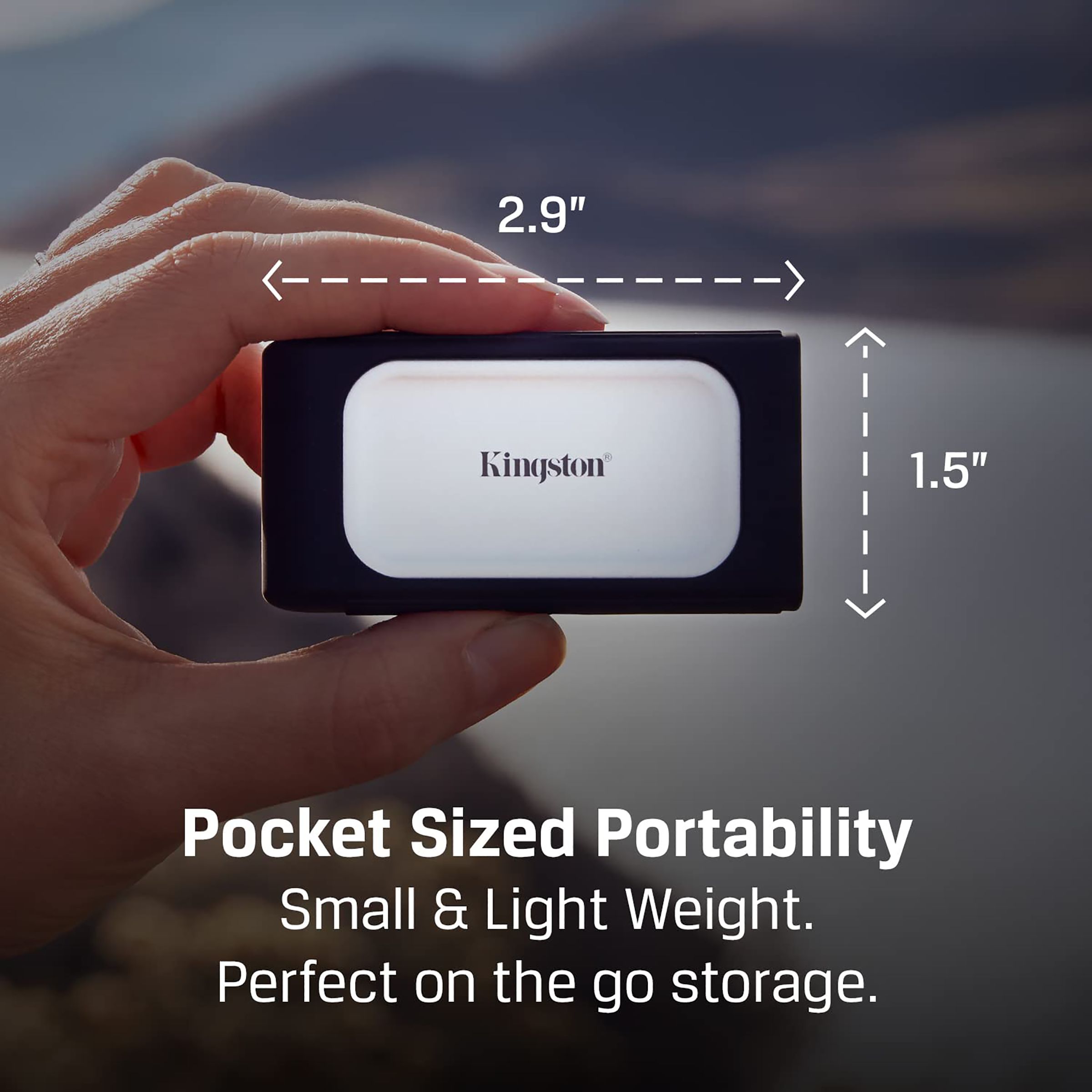 Kingston XS2000 1TB USB 3.2 Solid State Drive (2,000MB/s Read & Write Speed, SXS2000/1000G, Black/Grey)_8