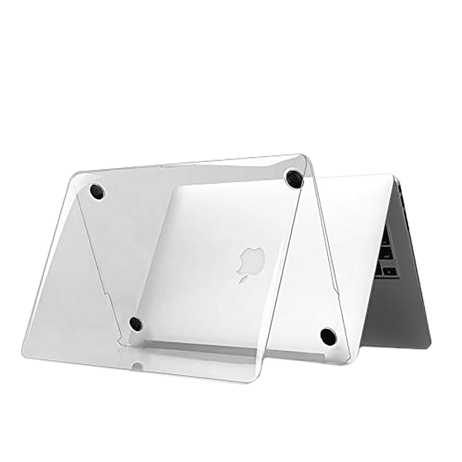 neopack iShield Hardshell Plastic Back Case For MacBook Pro 13 Inch (Silicone Keyboard Guard, 14CLNMP13, Clear)_1