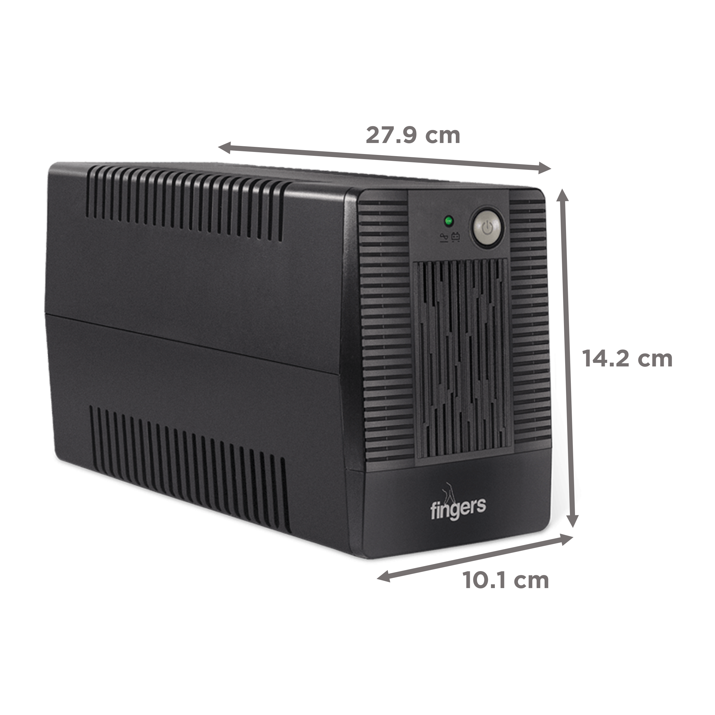 fingers FR-630 Voltage Stabilizer (Microprocessor Control, FR-630 (600 VA), Black)_4