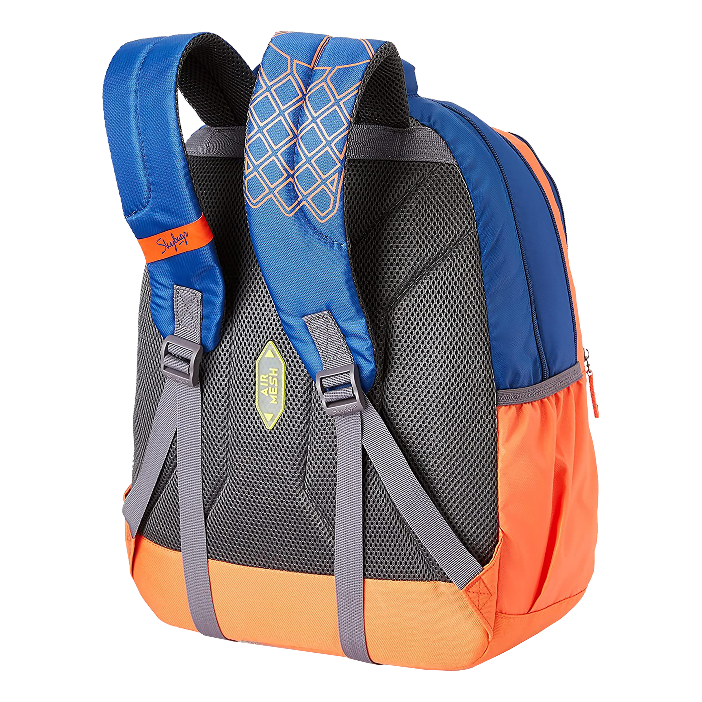 Skybags New Neon 32 Litres Polyester Backpack (3 Compartments, BPNNE18HBLU, Blue)_3