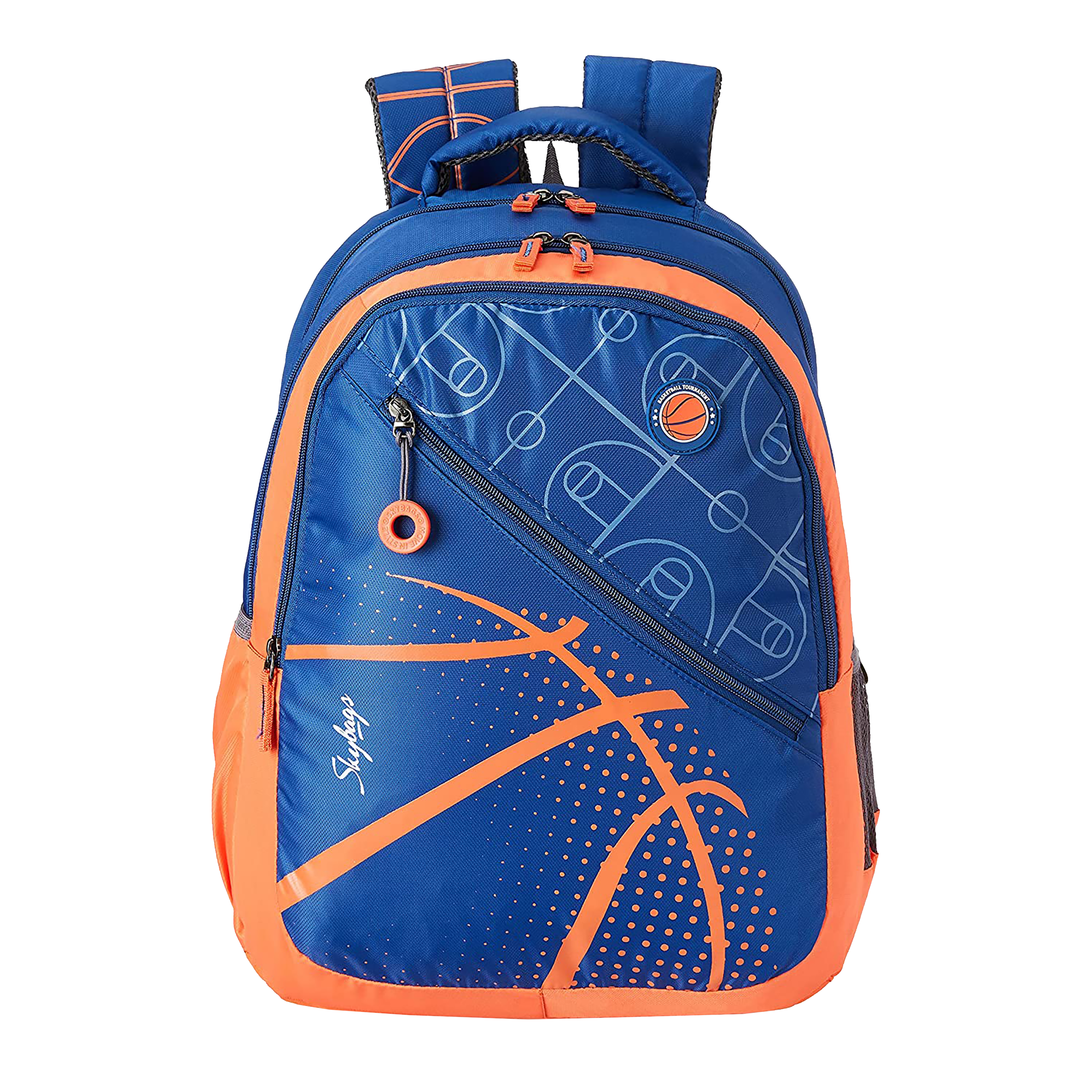 Skybags New Neon 32 Litres Polyester Backpack (3 Compartments, BPNNE18HBLU, Blue)_1