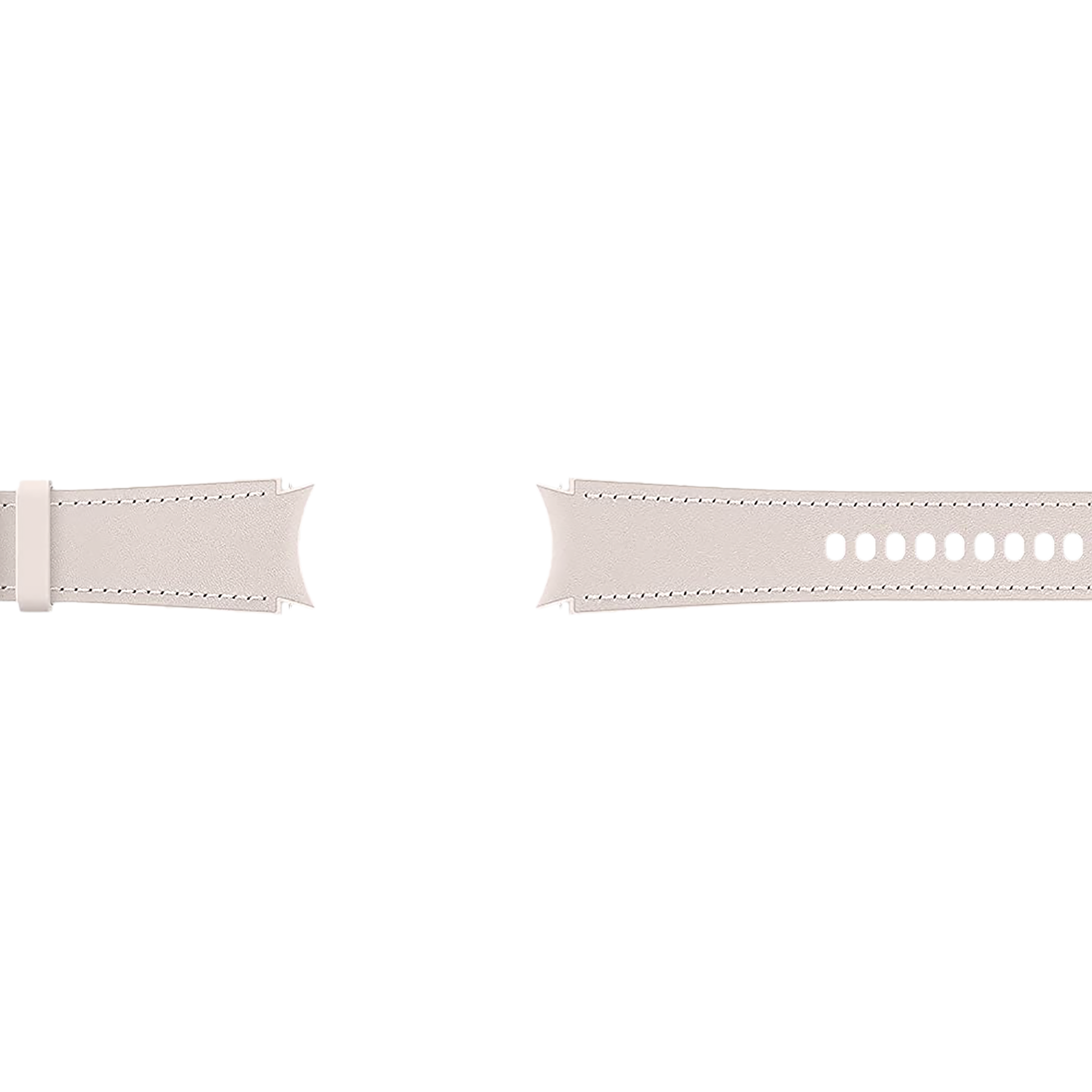 SAMSUNG Hybrid Fluoroelastomer & Leather Band for SAMSUNG Galaxy Watch4, Watch4 Classic, Watch5 & Watch5 Pro (20mm, M / L) (Sweat Resistant, Pink)_3