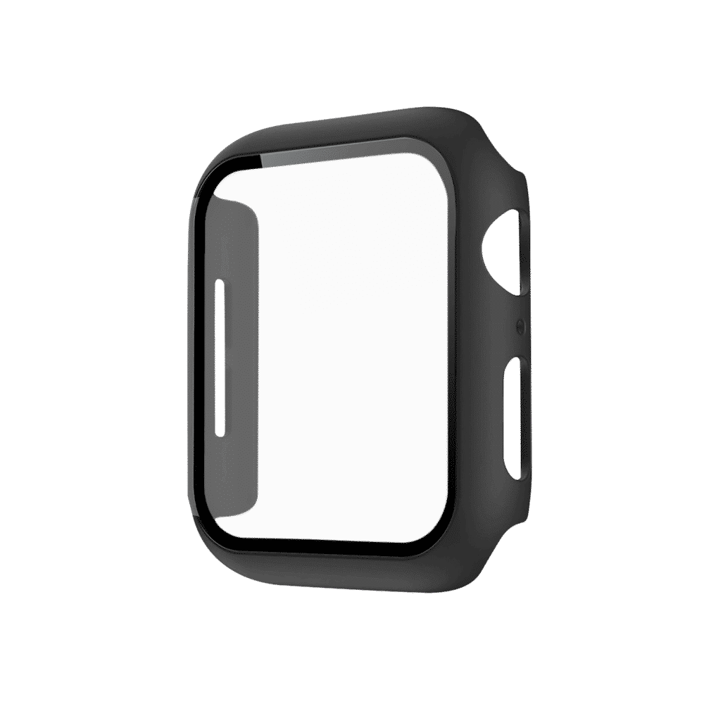 GRIPP Defence Polycarbonate Bumper Case for Apple Watch Series 4, 5, 6, 7, 8, 9 & SE (40mm | 41mm) (Built-in Tempered Glass, Black)_5