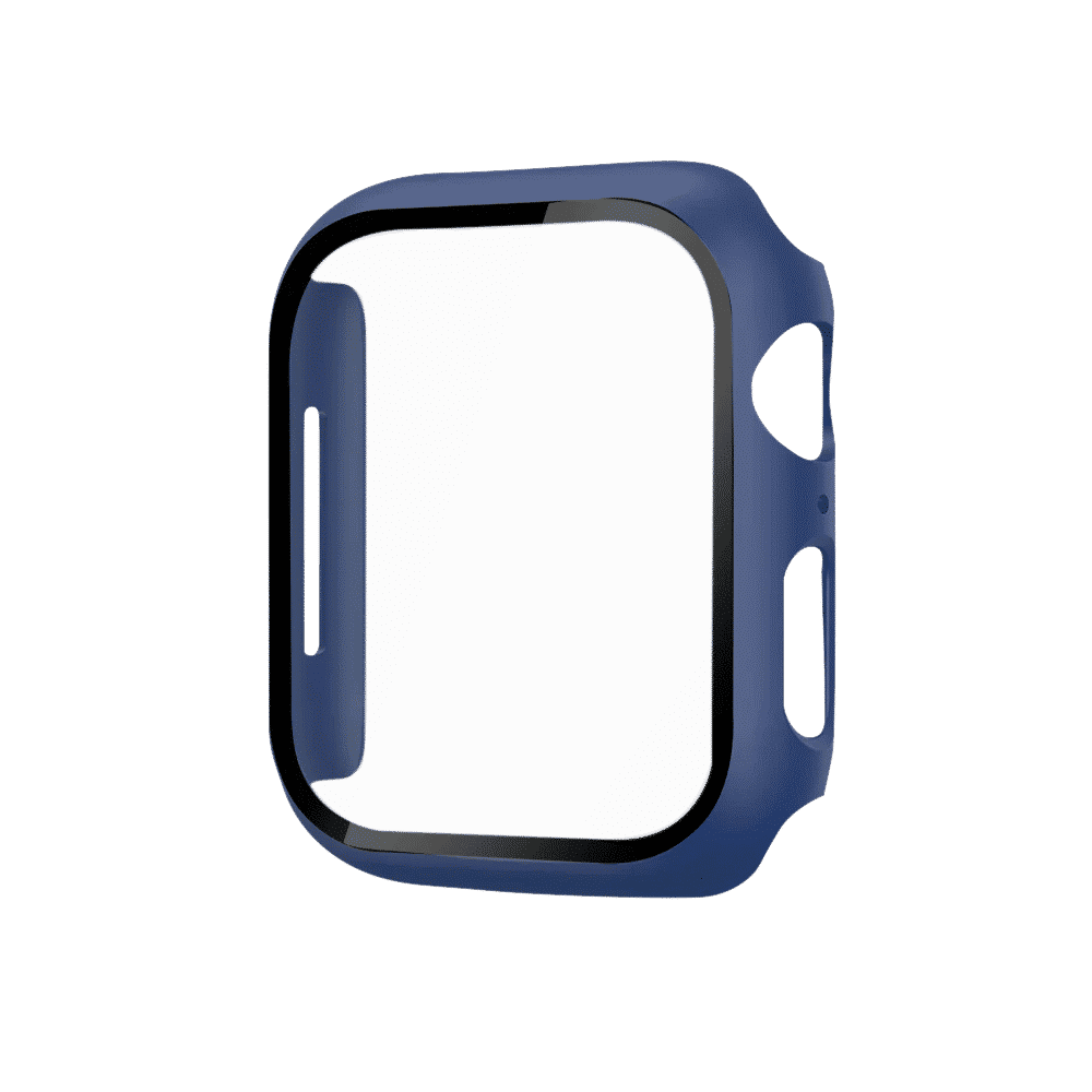 GRIPP Defence Polycarbonate Bumper Case for Apple Watch Series 4, 5, 6, 7, 8, 9 & SE (40mm | 41mm) (Built-in Tempered Glass, Blue)_6