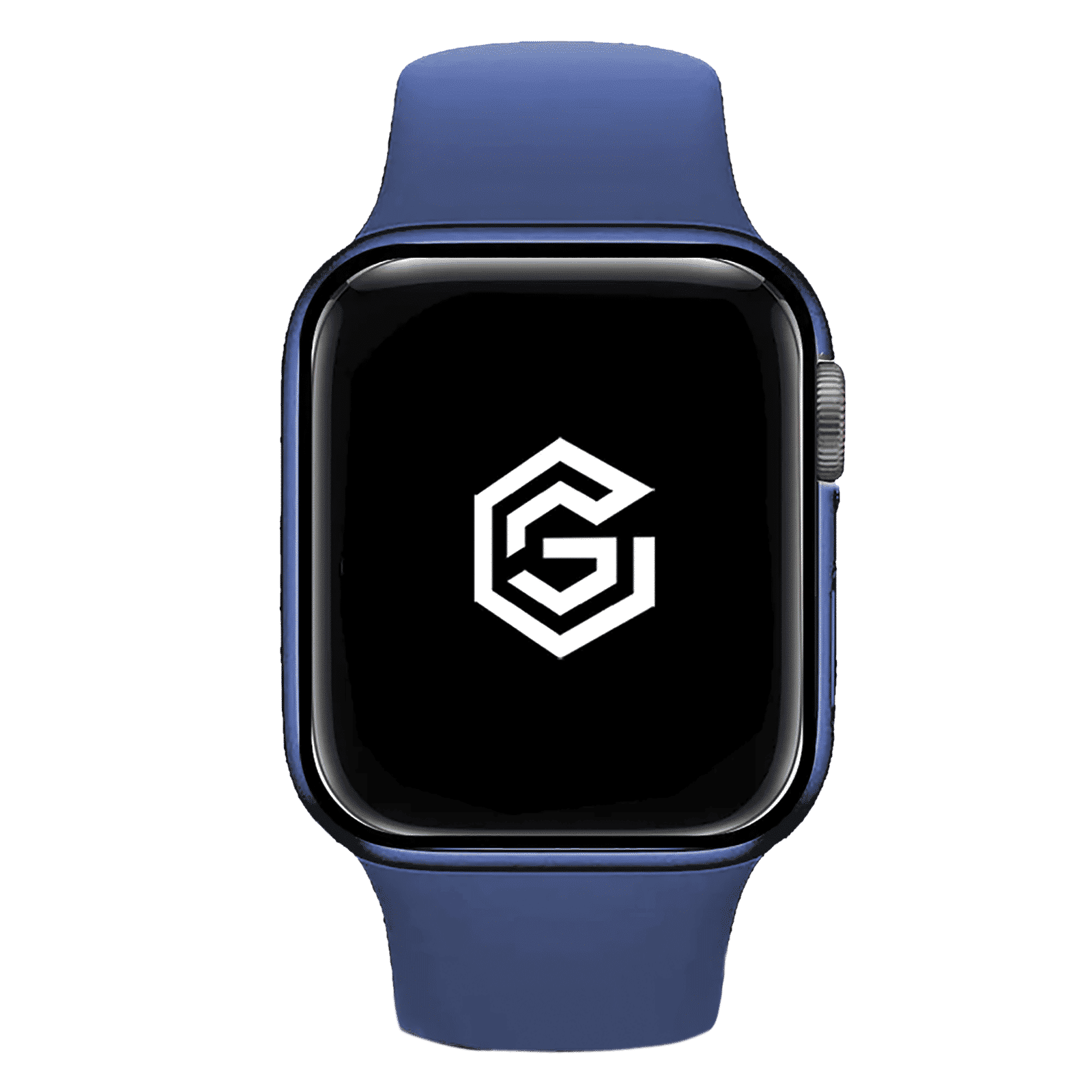 Gripp Defence Polycarbonate Bumper Case for Apple Watch Series 7, 6, 5, 4, 3, 2, 1 & SE (45mm) (Built-in Tempered Glass, Blue)_3