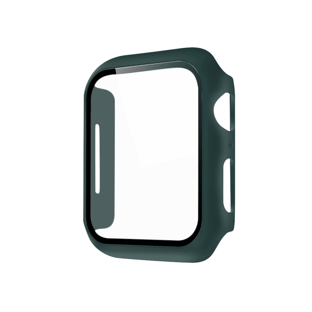 Gripp Defence Polycarbonate Bumper Case for Apple Watch Series 7, 6, 5, 4, 3, 2, 1 & SE (45mm) (Built-in Tempered Glass, Green)_5