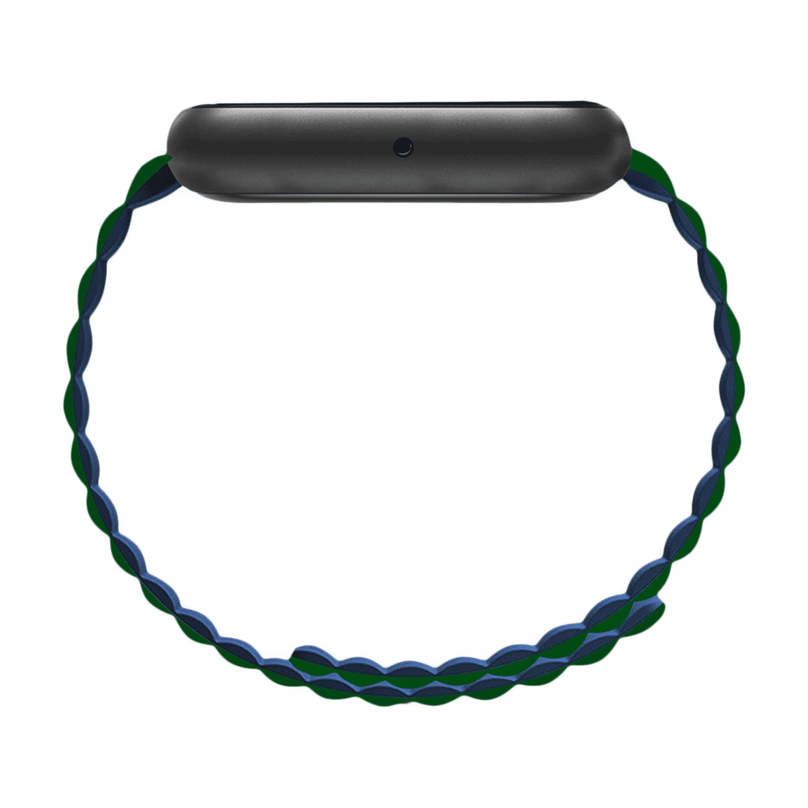 GRIPP Reverser Silicone Magnetic Strap for Apple Watch Series SE, 1, 2, 3, 4, 5, 6, 7, 8, 9 & 10 (40mm / 41mm / 42mm) (Perfect Fit, Green & Blue)_9