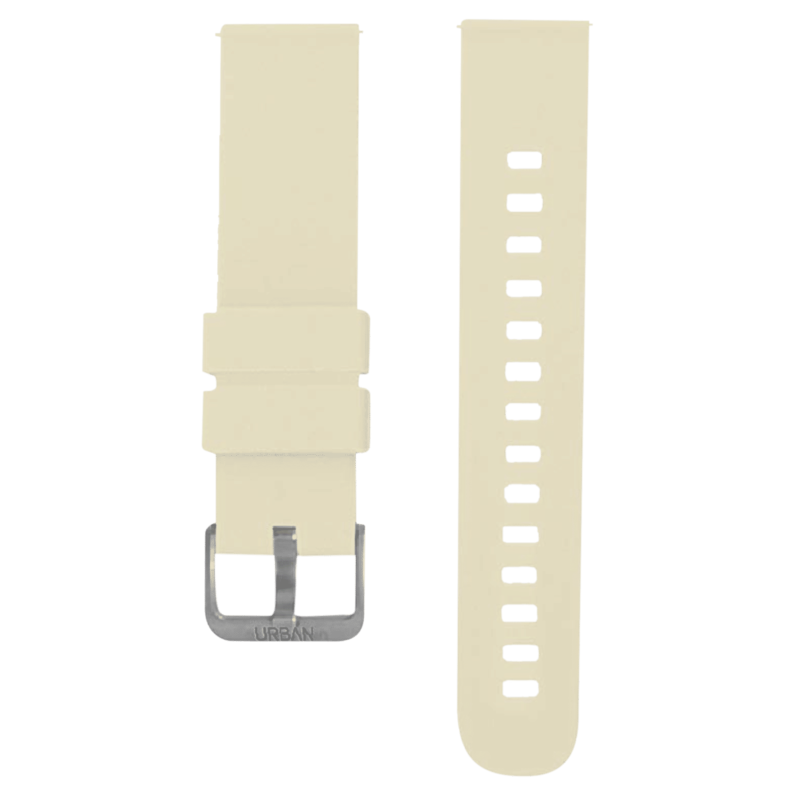 Inbase IB-1804 Silicone Strap for Smart Watch (20mm) (Durable & Strong, Beige)_1