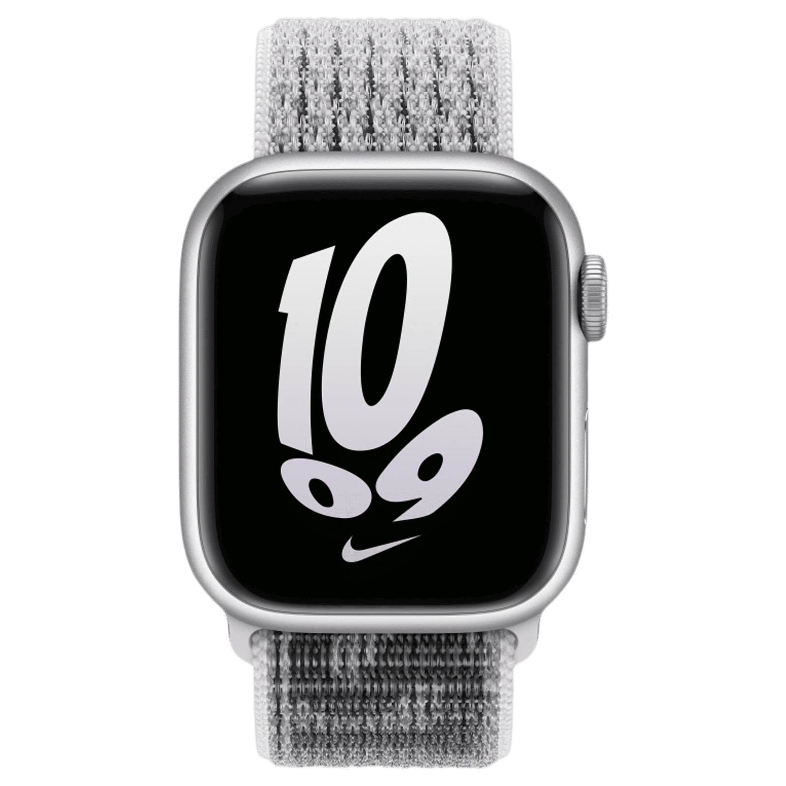 Apple Nike Woven Nylon Sport Loop for Apple (38mm / 40mm / 41mm) (Breathable & Lightweight, Summit White/Black)_4