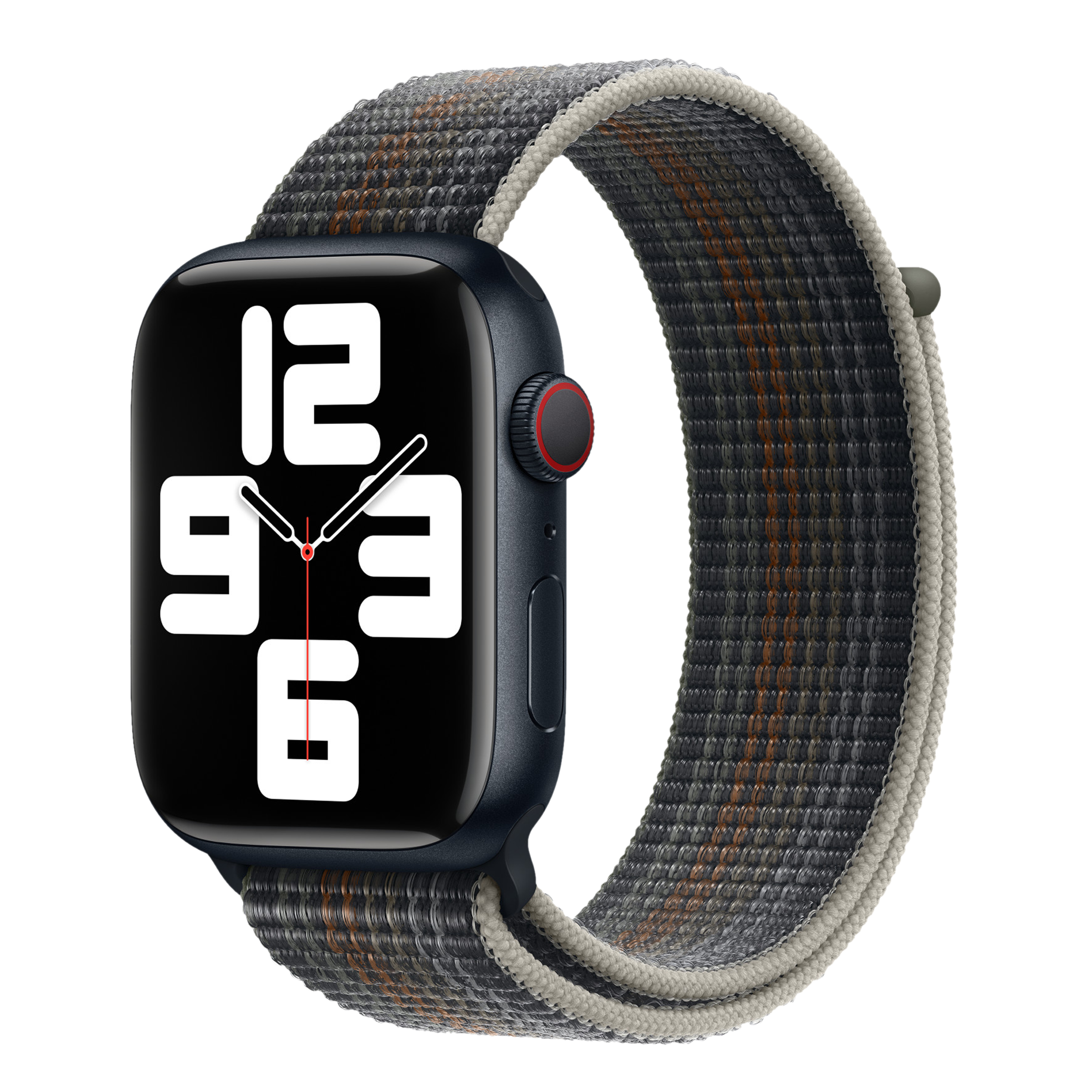 Apple Woven Nylon Sport Loop for Apple (42mm / 44mm / 45mm / 49mm) (Soft, Breathable & Lightweight, Midnight)_2