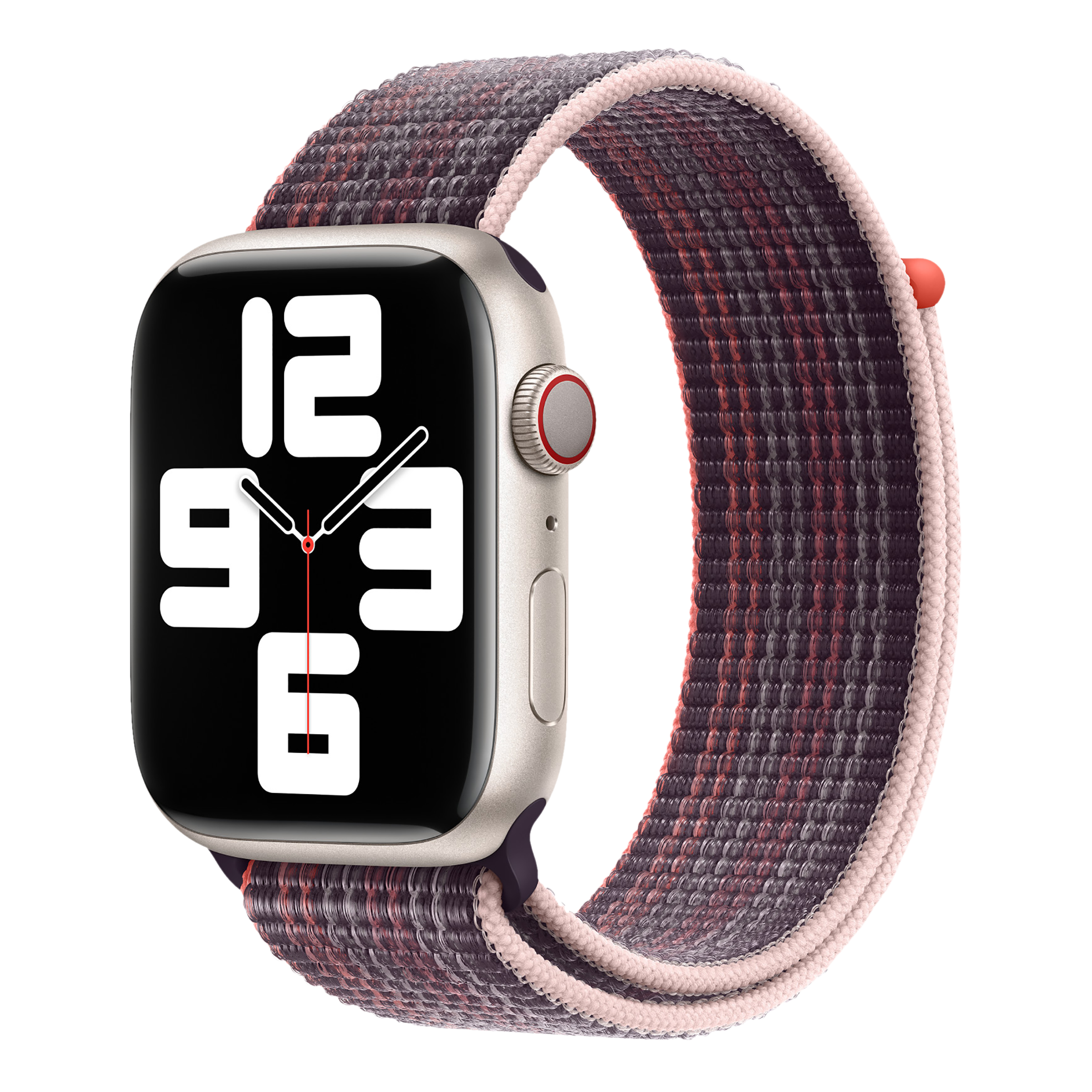 Apple Woven Nylon Sport Loop for Apple (42mm / 44mm / 45mm / 49mm) (Soft, Breathable & Lightweight, Elderberry)_3