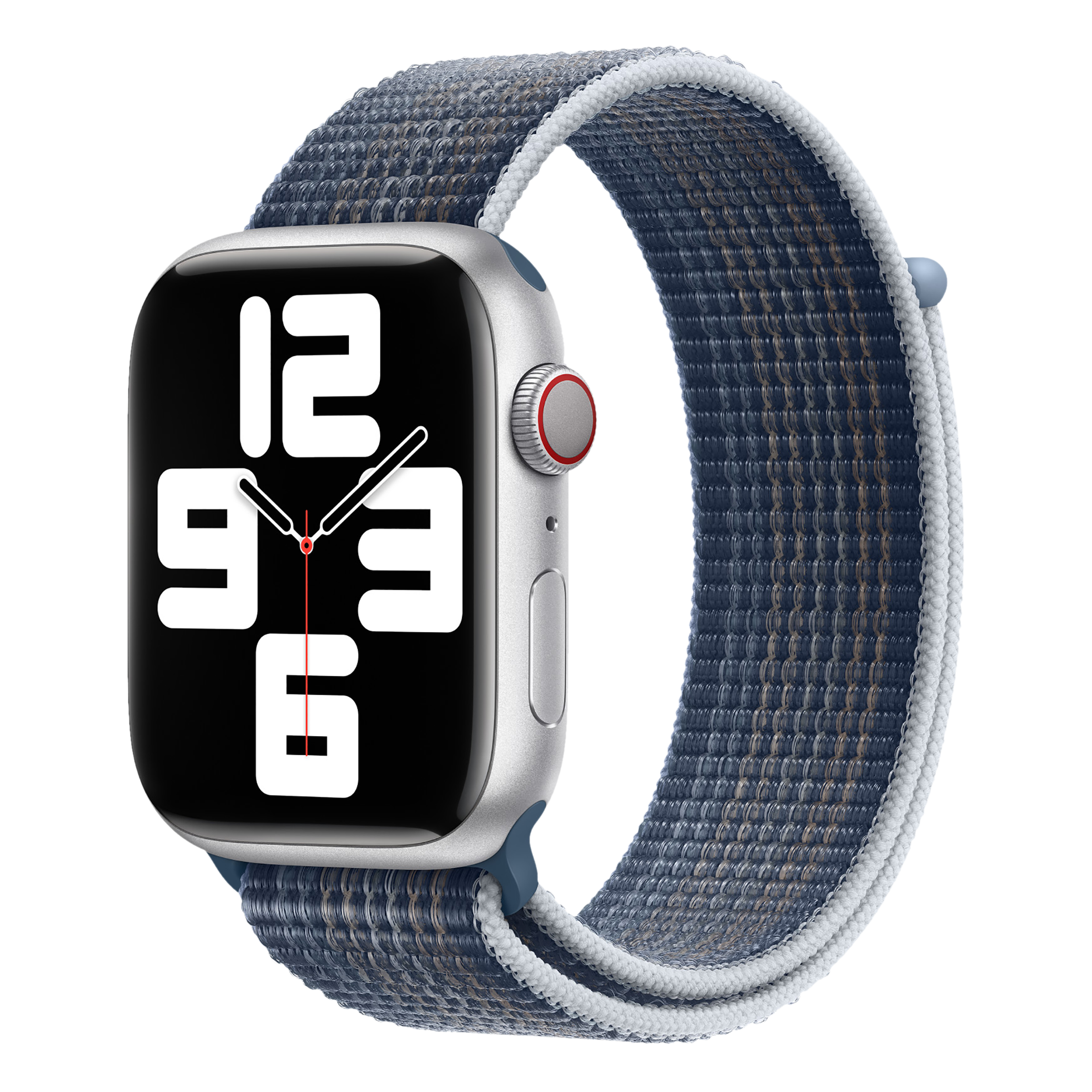 Apple Woven Nylon Sport Loop for Apple (42mm / 44mm / 45mm / 49mm) (Soft, Breathable & Lightweight, Storm Blue)_2
