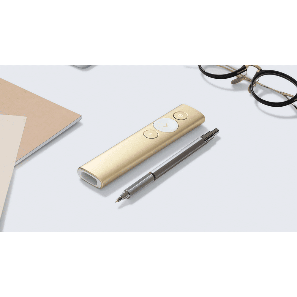 logitech Spotlight Bluetooth and USB Laser Pointer (Advanced Pointing, 910004864, Gold) logitech Spotlight Bluetooth and USB Laser Pointer (Advanced Pointing, 910004864, Gold)_6