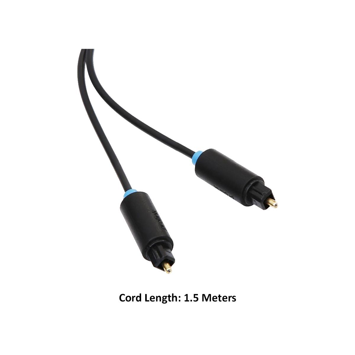 ultraprolink 1.5 meter Digital Optical Toslink Cable (PB111-0150, Black)_4